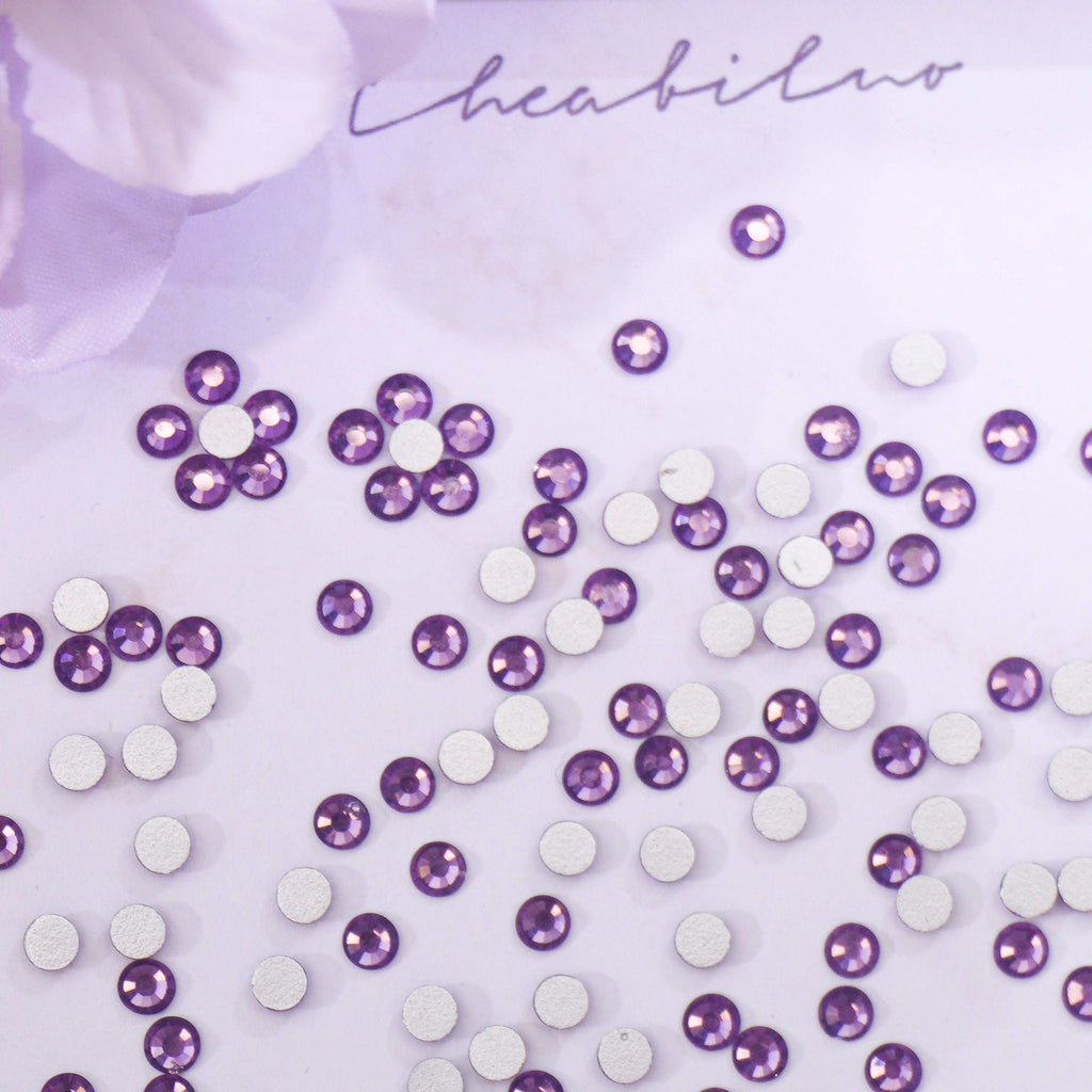 SS12 Nail Diamonds Flat Back Glass Rhinestones for Nail& DIY Jewelry Making Decorations Charms over 120PCS