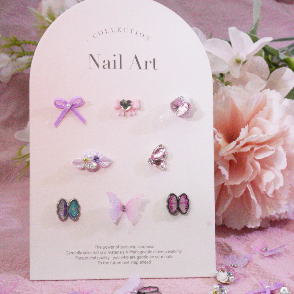 Butterfly Bliss-Shine Shine DIY  Resin & Metal Nail Charms