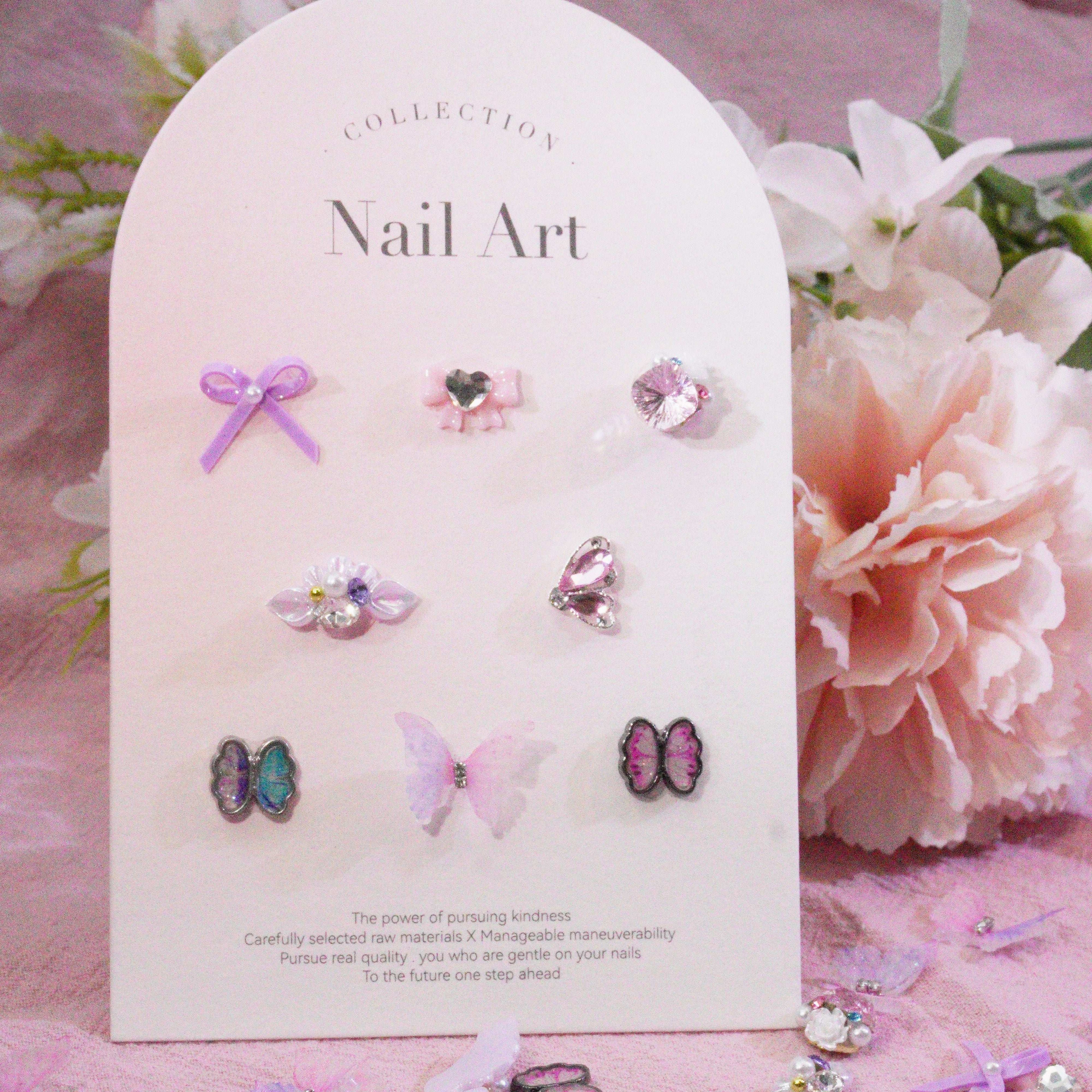 Butterfly Bliss-Shine Shine DIY  Resin & Metal Nail Charms