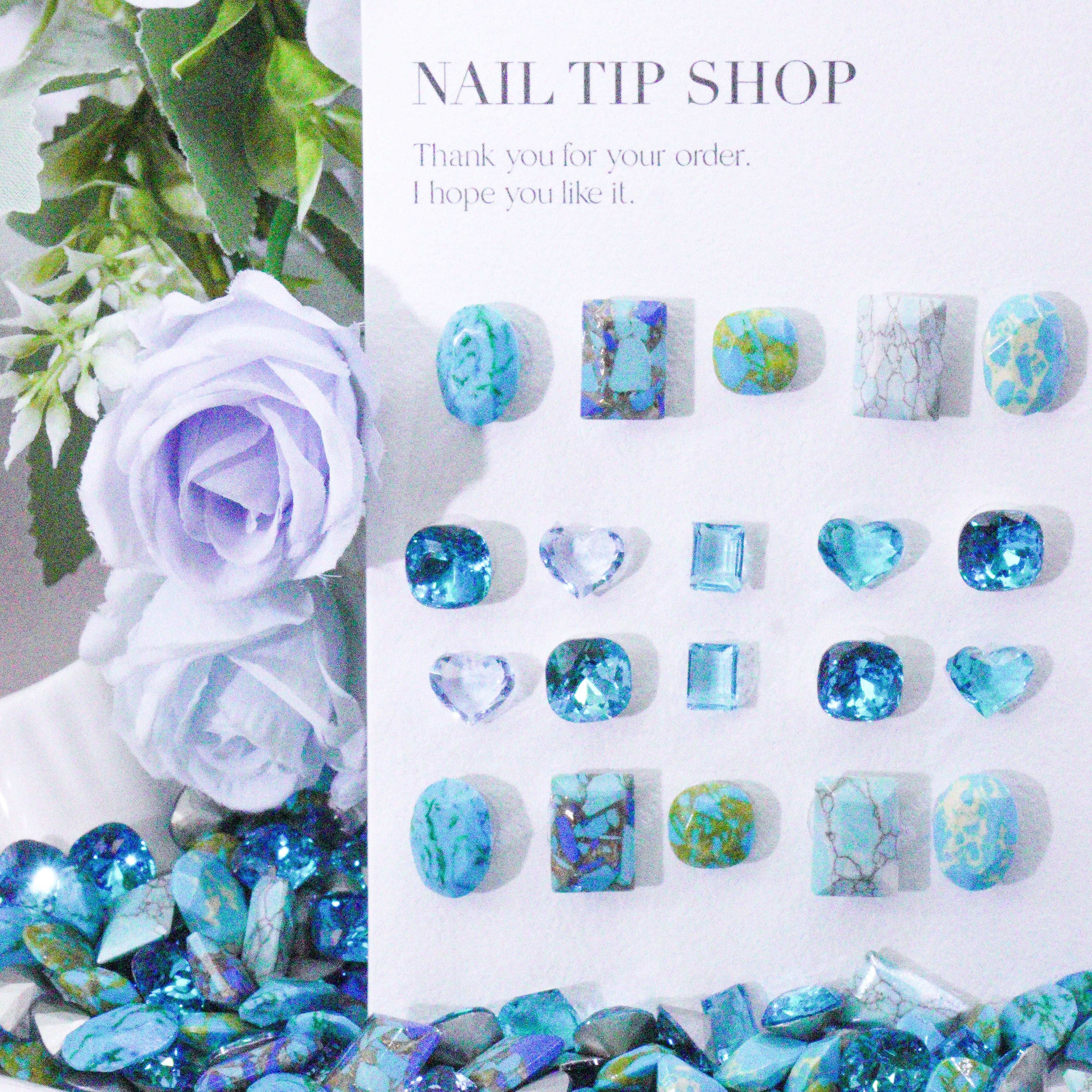 Blue Planet-Shine Shine k9 DIY Nail Charms