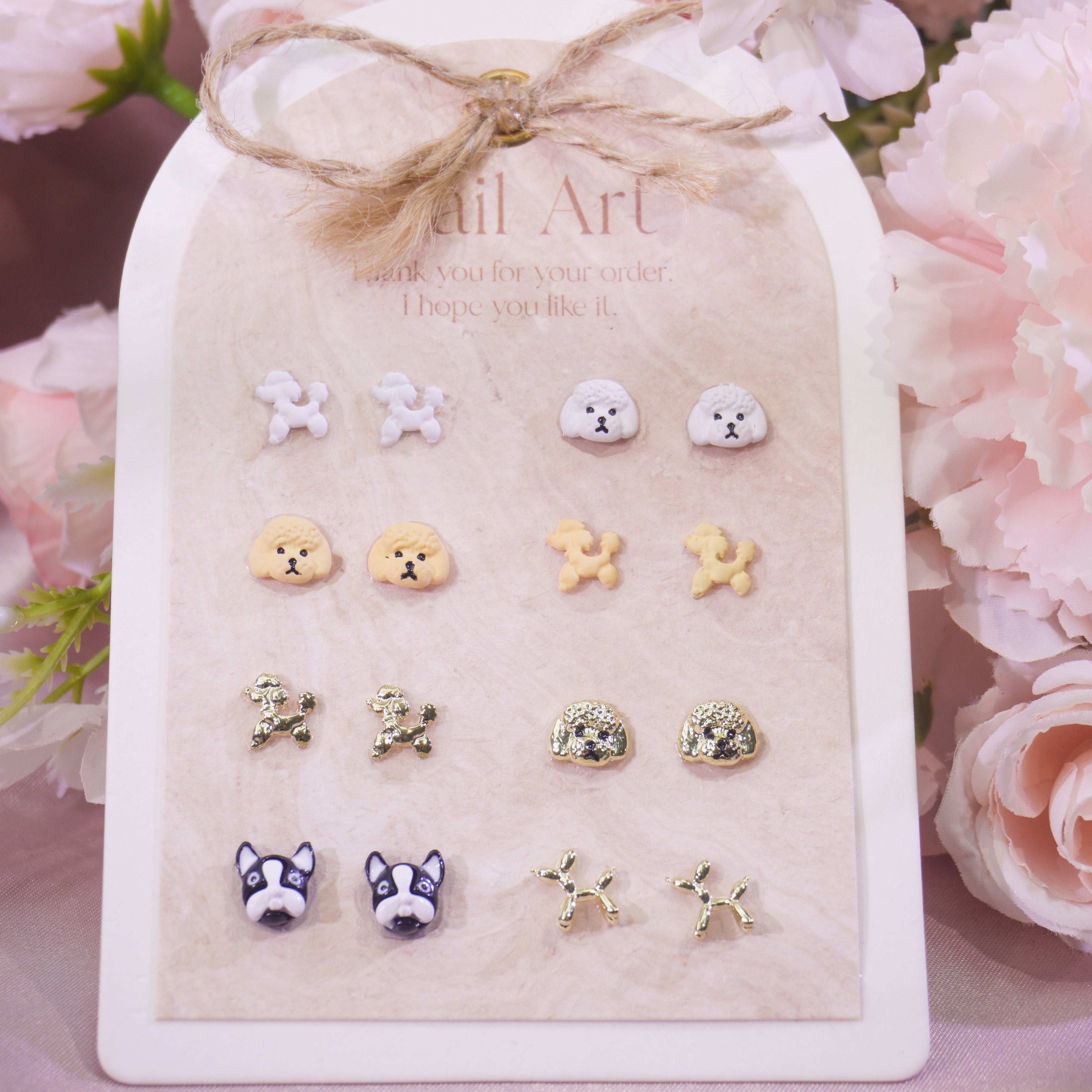 Puppy Parade- Shine Shine DIY Metal Nail Charms