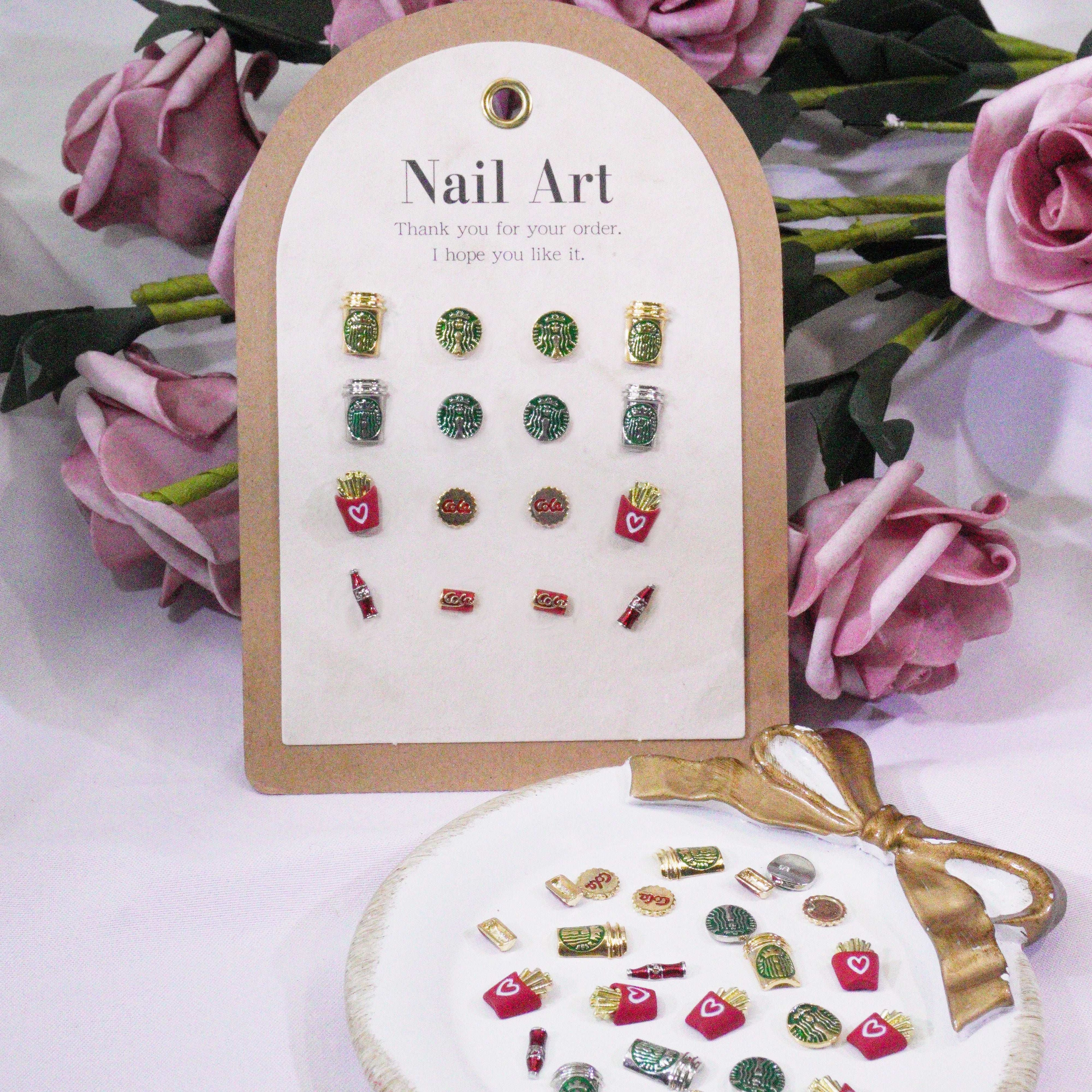 Chips & Sips-Shine Shine DIY Metal Nail Charms