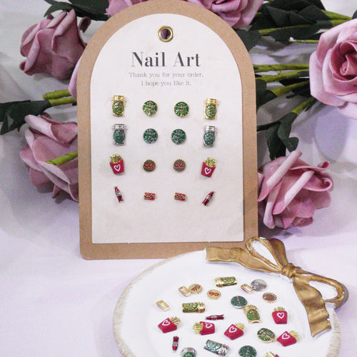 Chips & Sips-Shine Shine DIY Metal Nail Charms