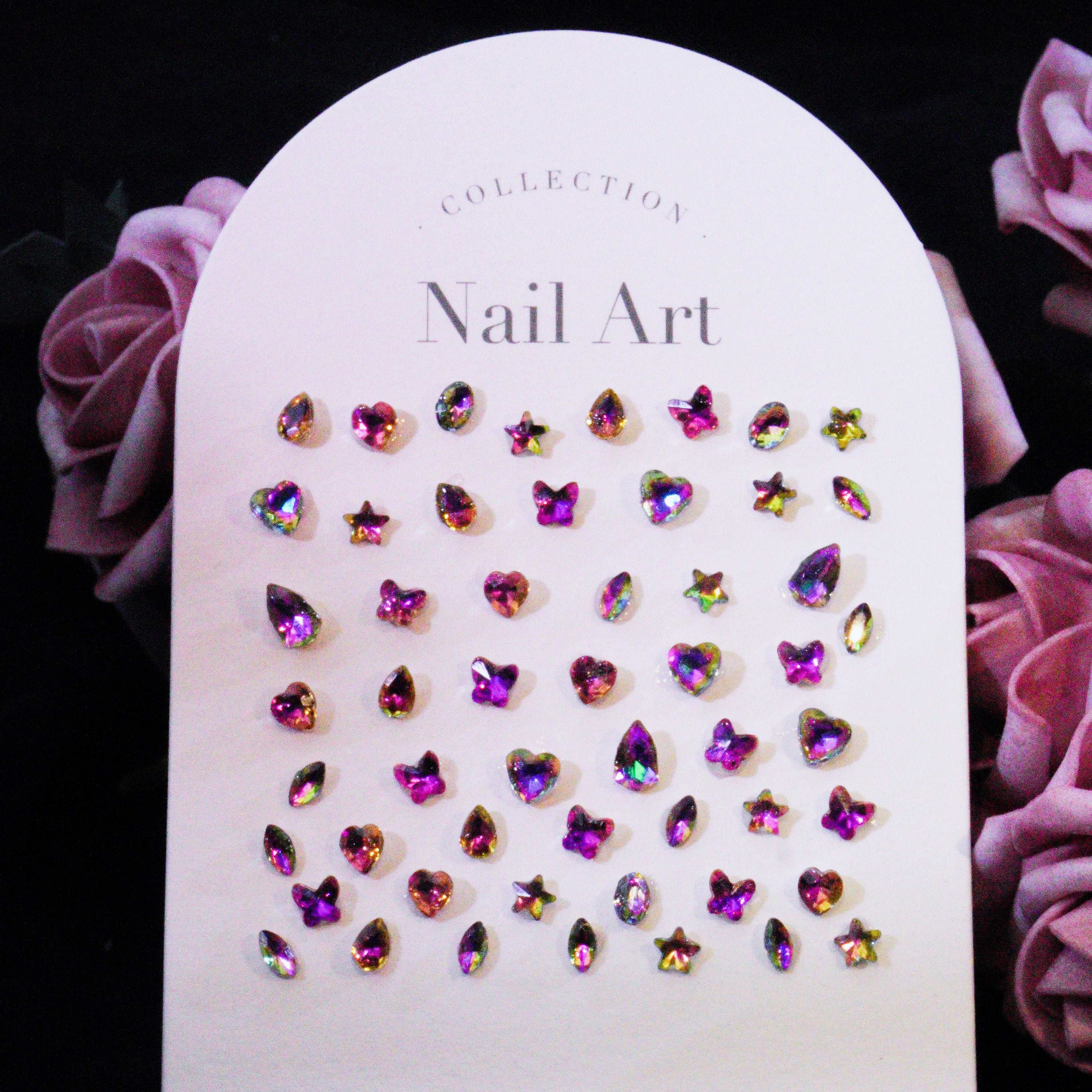 Sunset Sugar-Shine Shine DIY Glass Nail Charms