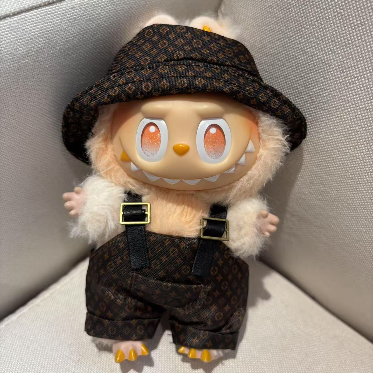 [WY-35]LU Leather set-for 17cm Dolls (Labubu-Optimized Fit）