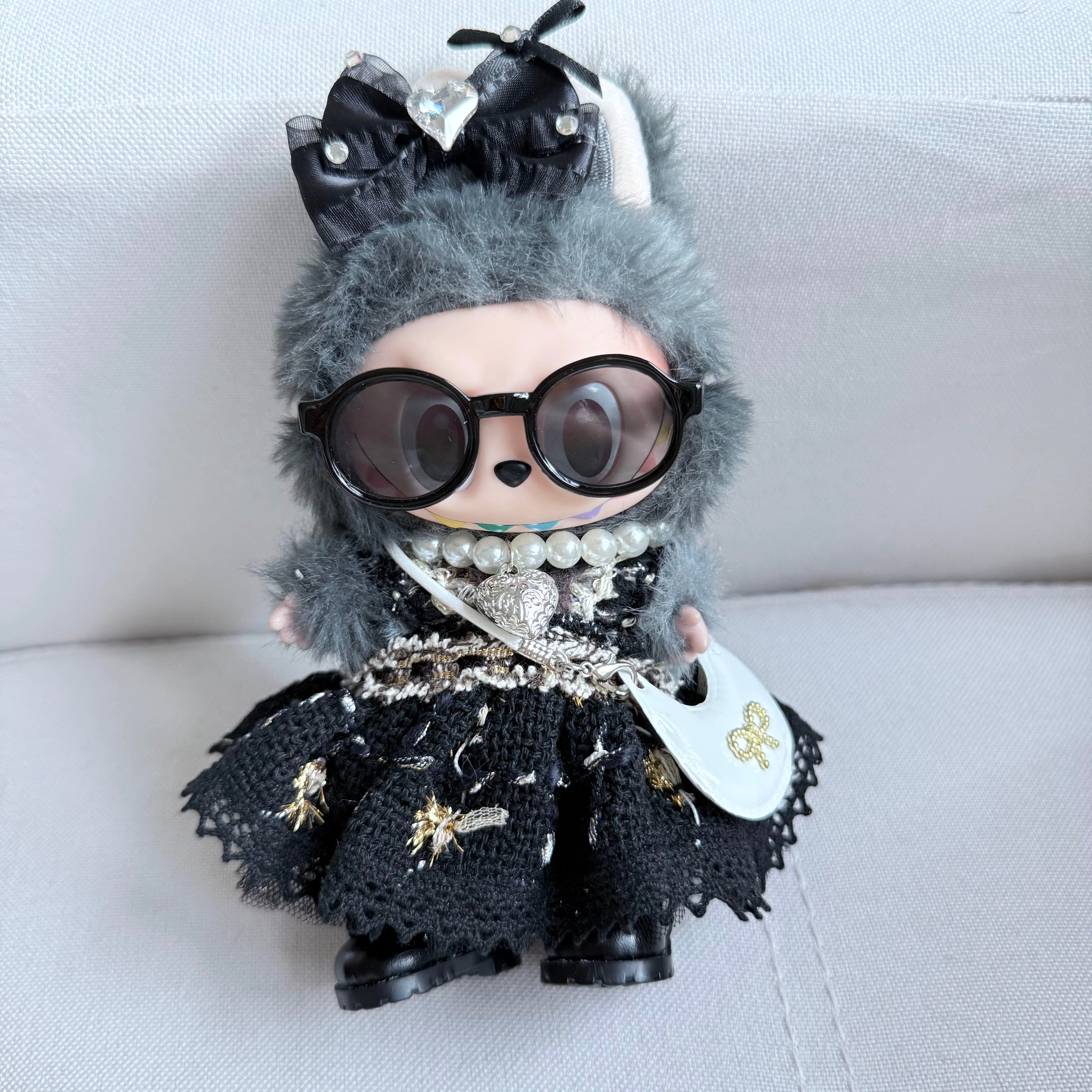 [WY-57]Moon Petal Set-for 17cm Dolls (Labubu-Optimized Fit)