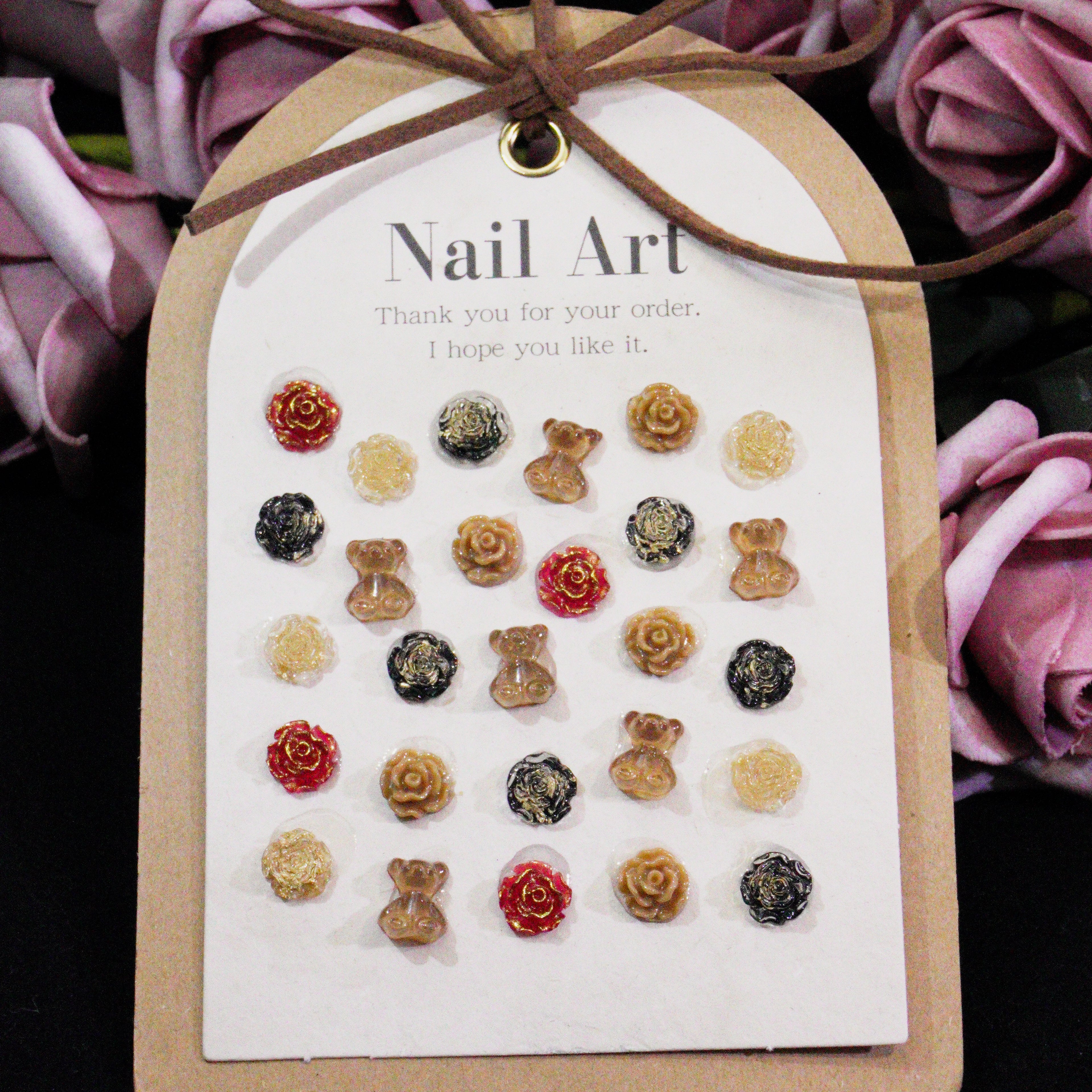 Maple Latte-Shine Shine DIY  Resin Nail Charms