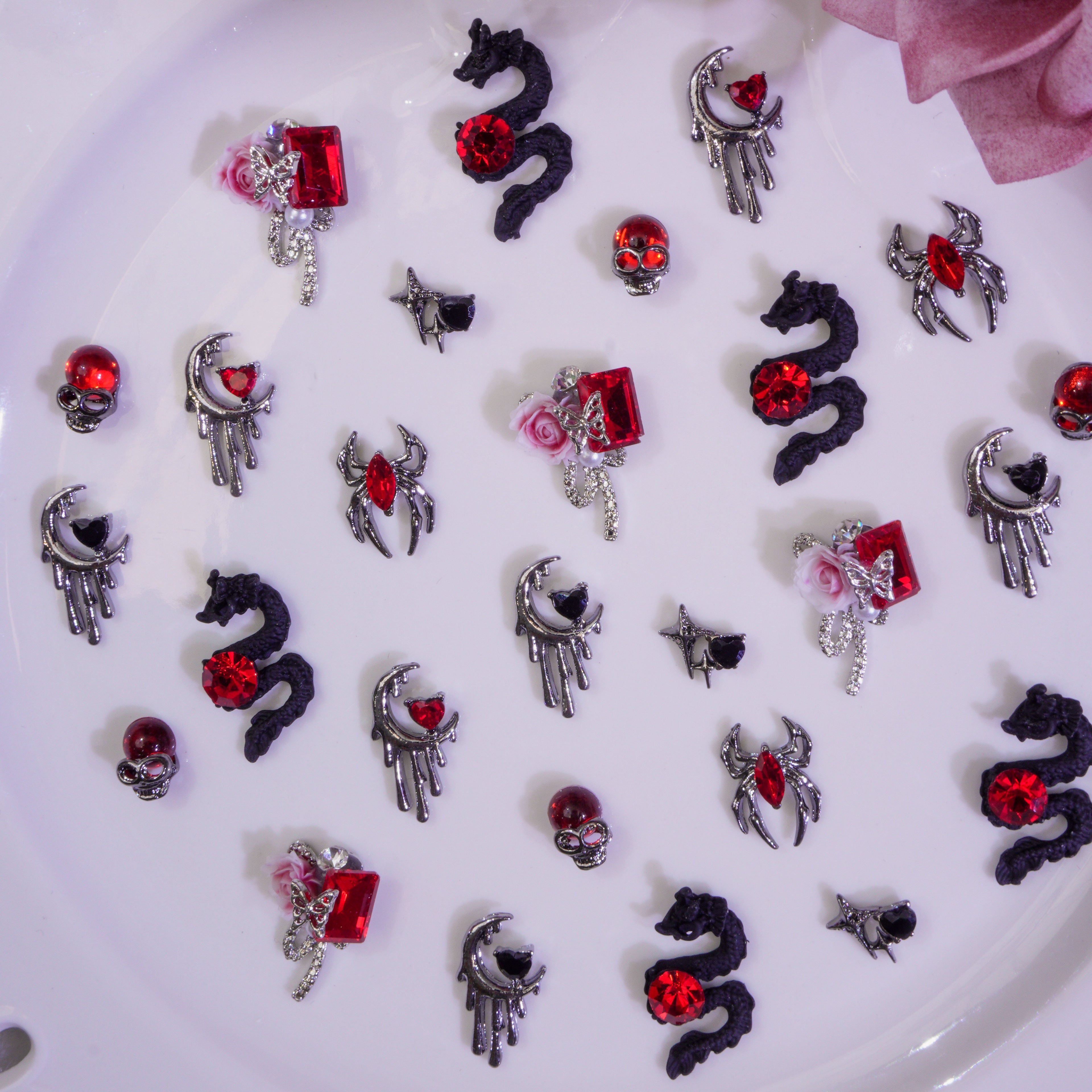 Dark Elf-Shine Shine DIY Metal Nail Charms