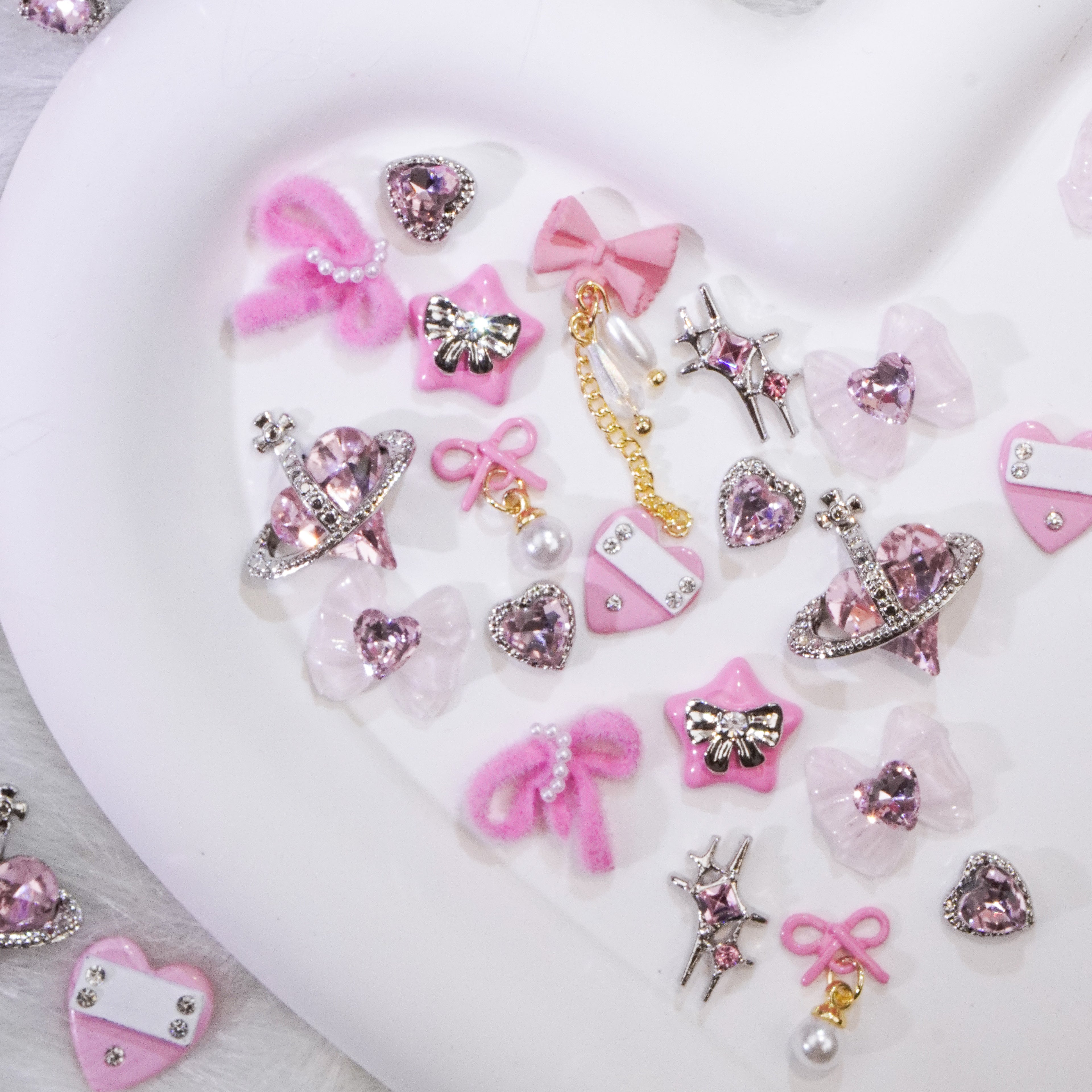 Pink Punk-Shine Shine DIY Metal Nail Charms