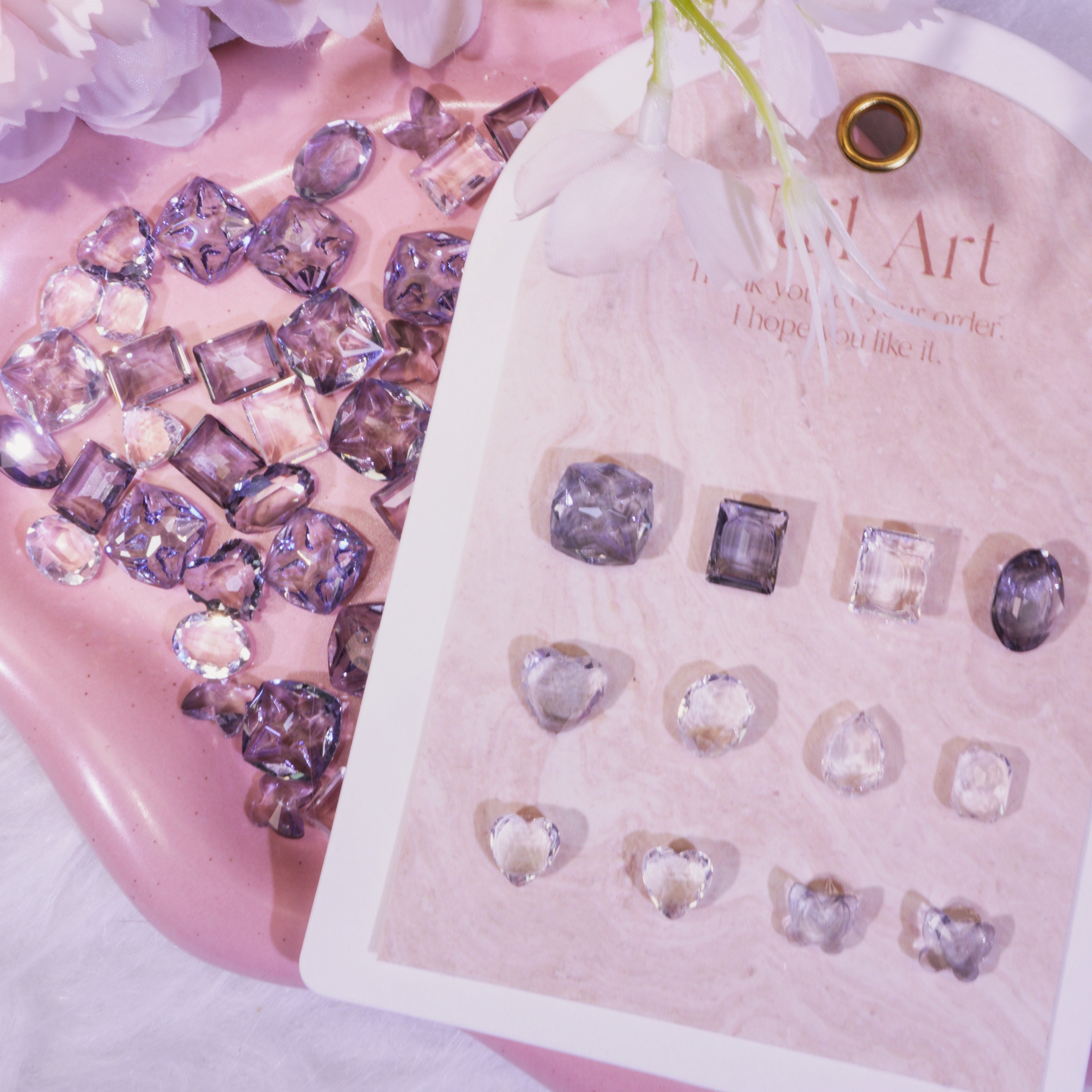 Midnight Echo -Shine Shine DIY K9 Nail Charms