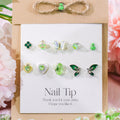 Green Serenade-Shine Shine DIY Metal Nails/Charms