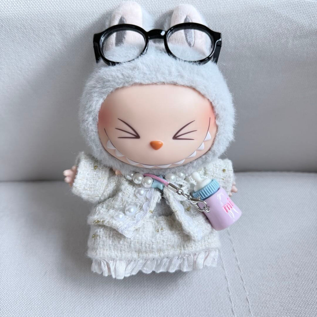 Conjunto de abalorios de encaje flotante para muñecas de 17 cm (ajuste optimizado por Labubu)