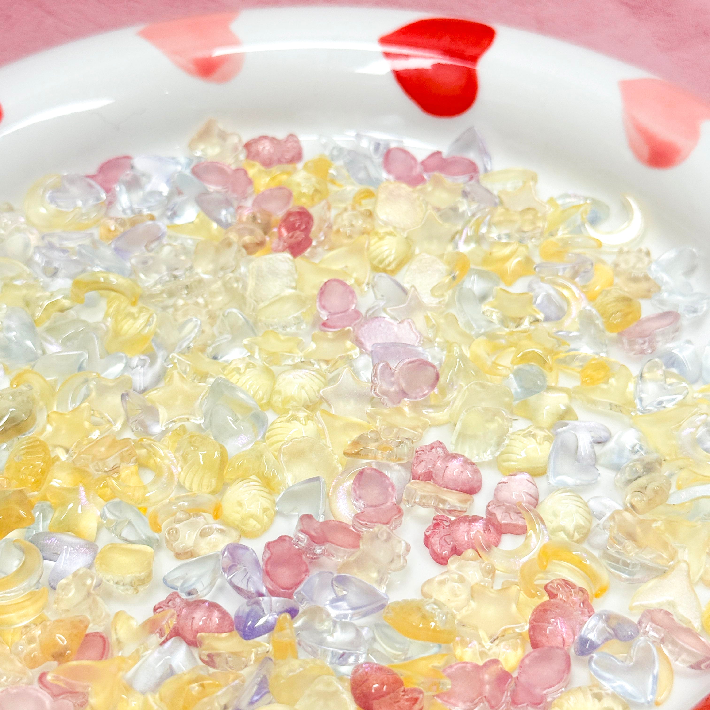 [BOGO] Uñas/dijes DIY con brillo y brillo de sol