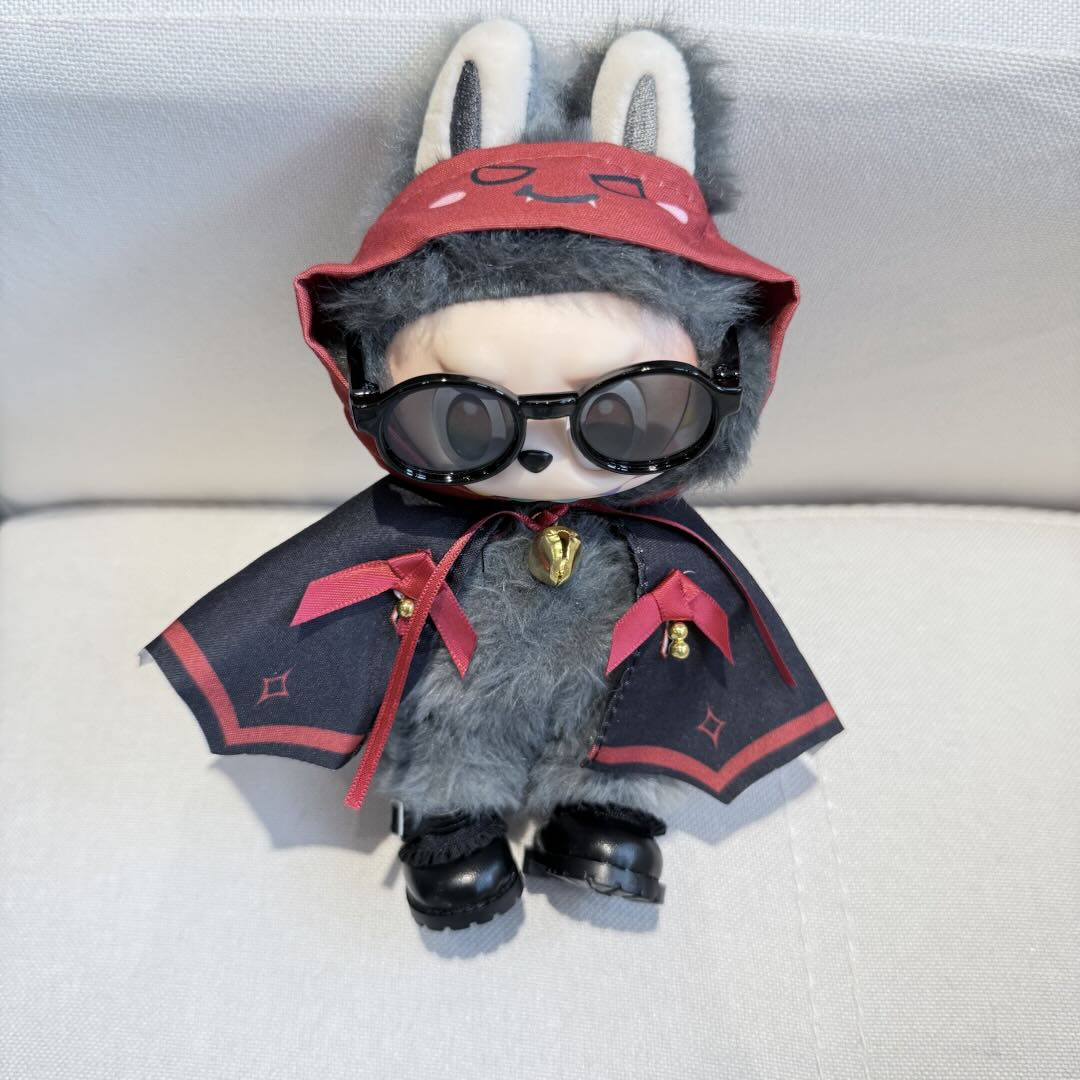 [WY-76]Baby Devil Set-for 17cm Dolls (Labubu-Optimized Fit)