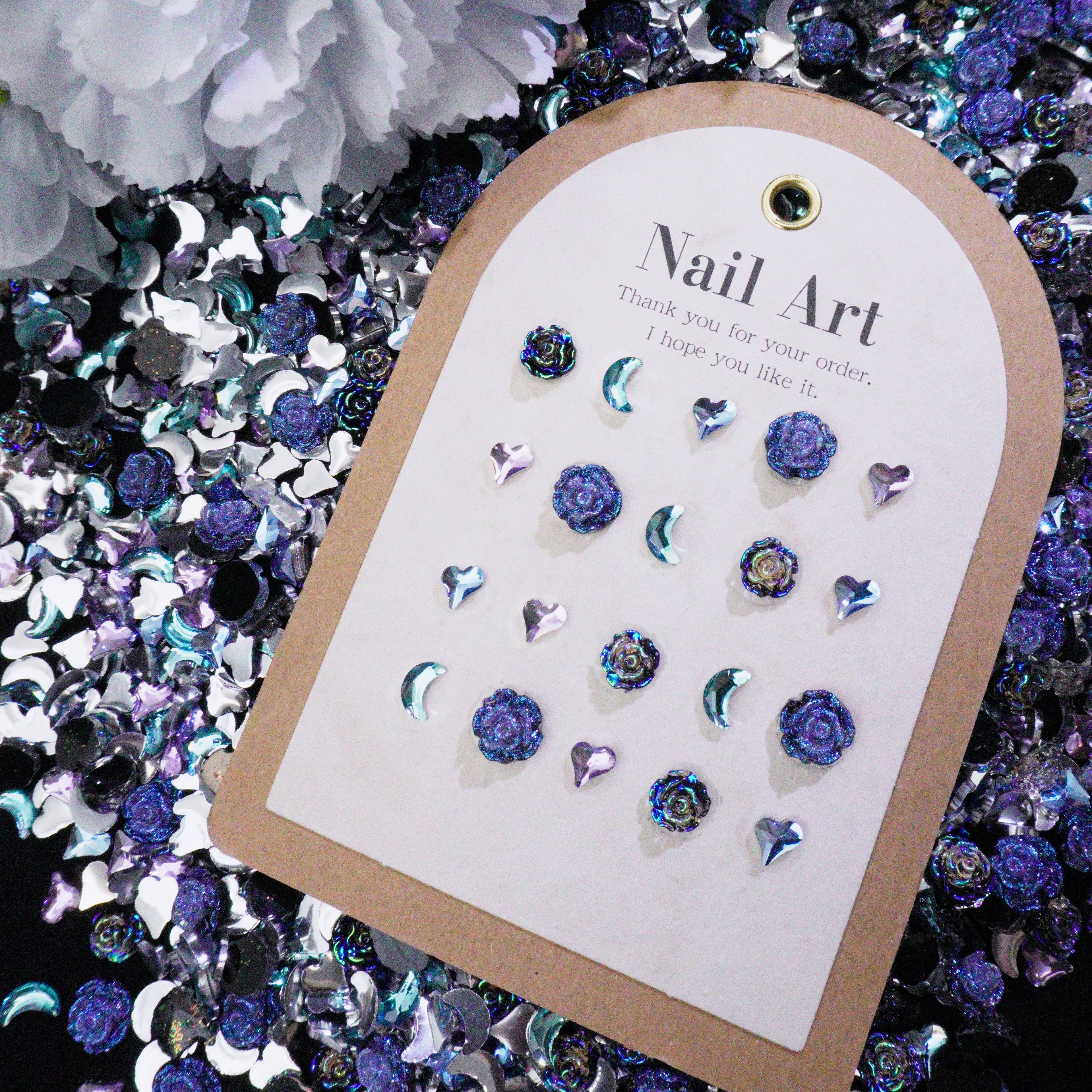 [SALE]Dazzle Moon-Shine Shine DIY Resin Nail Charms