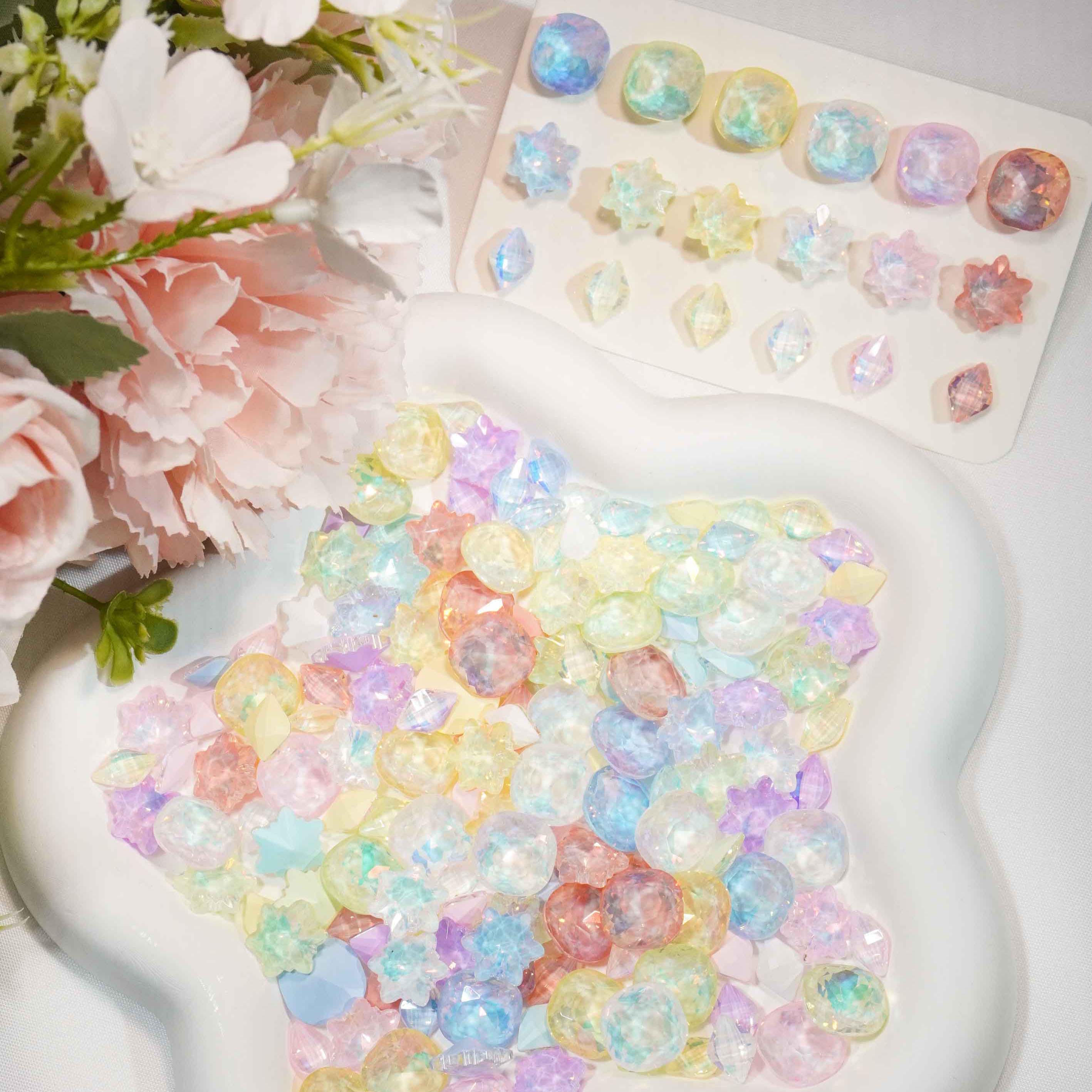 Caramel Macaron-Shine Shine DIY Nails/Charms