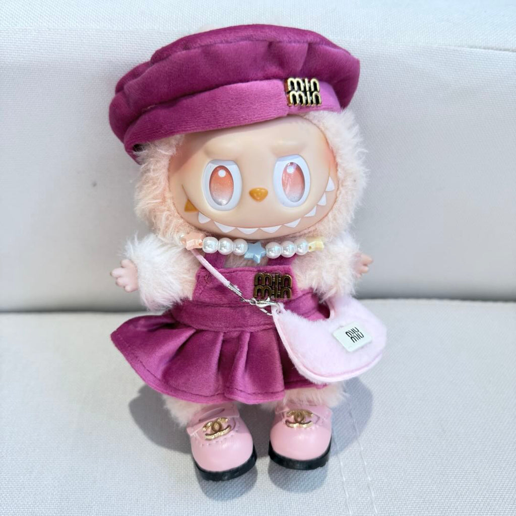 [WY-72]Silky Mimi Set-for 17cm Dolls (Labubu-Optimized Fit)