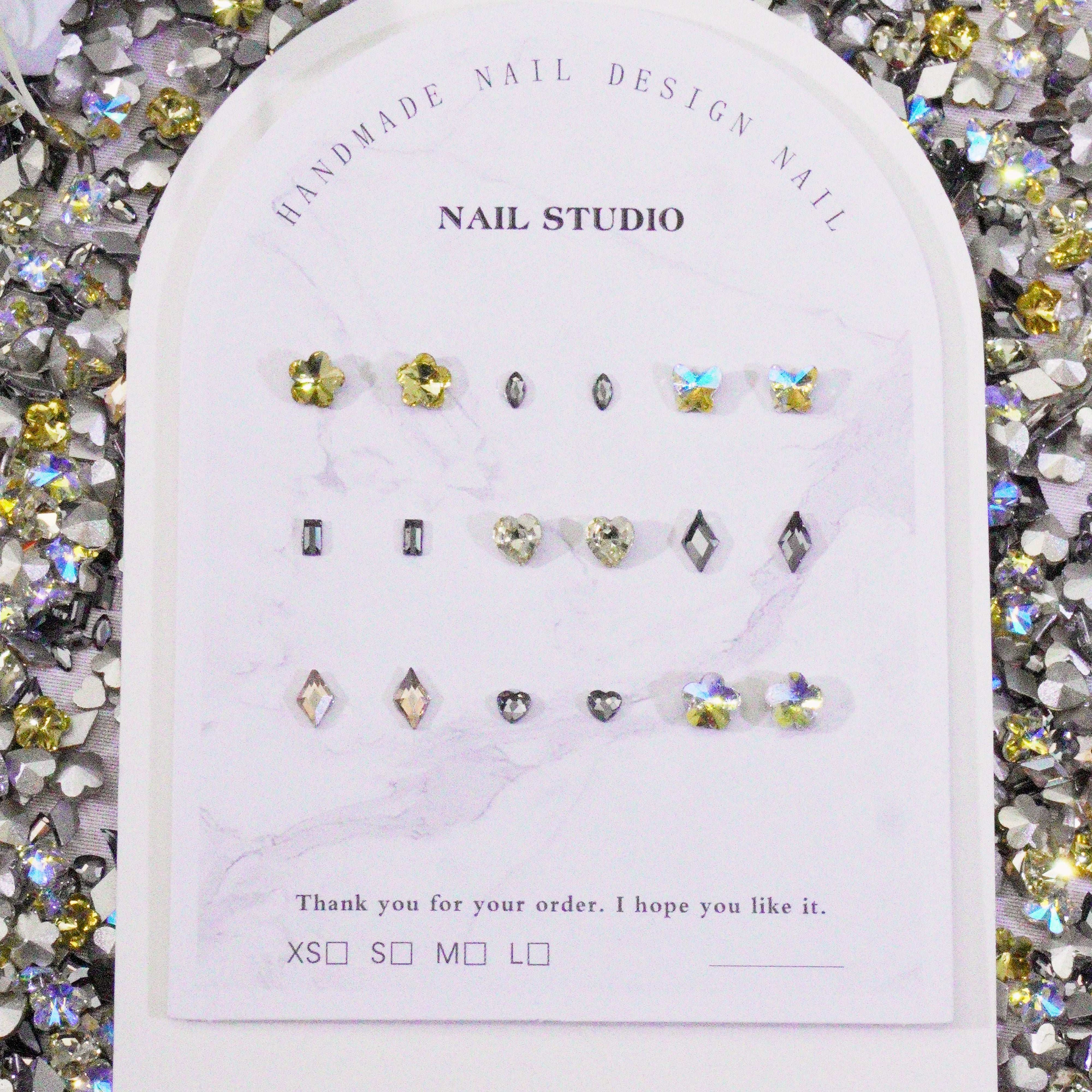 Angelic Whisper -Shine Shine DIY K9 Nail Charms