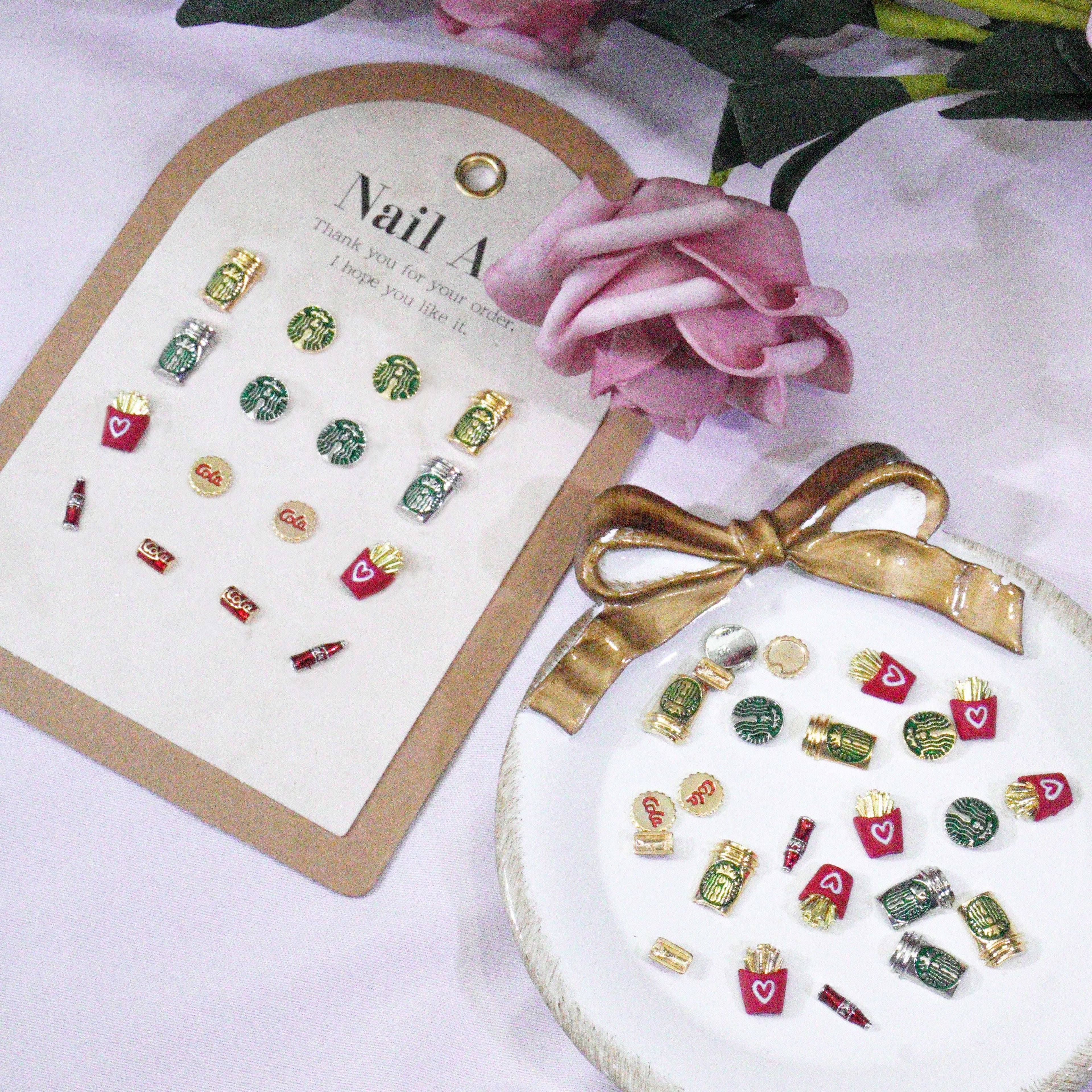 Chips & Sips-Shine Shine DIY Metal Nail Charms