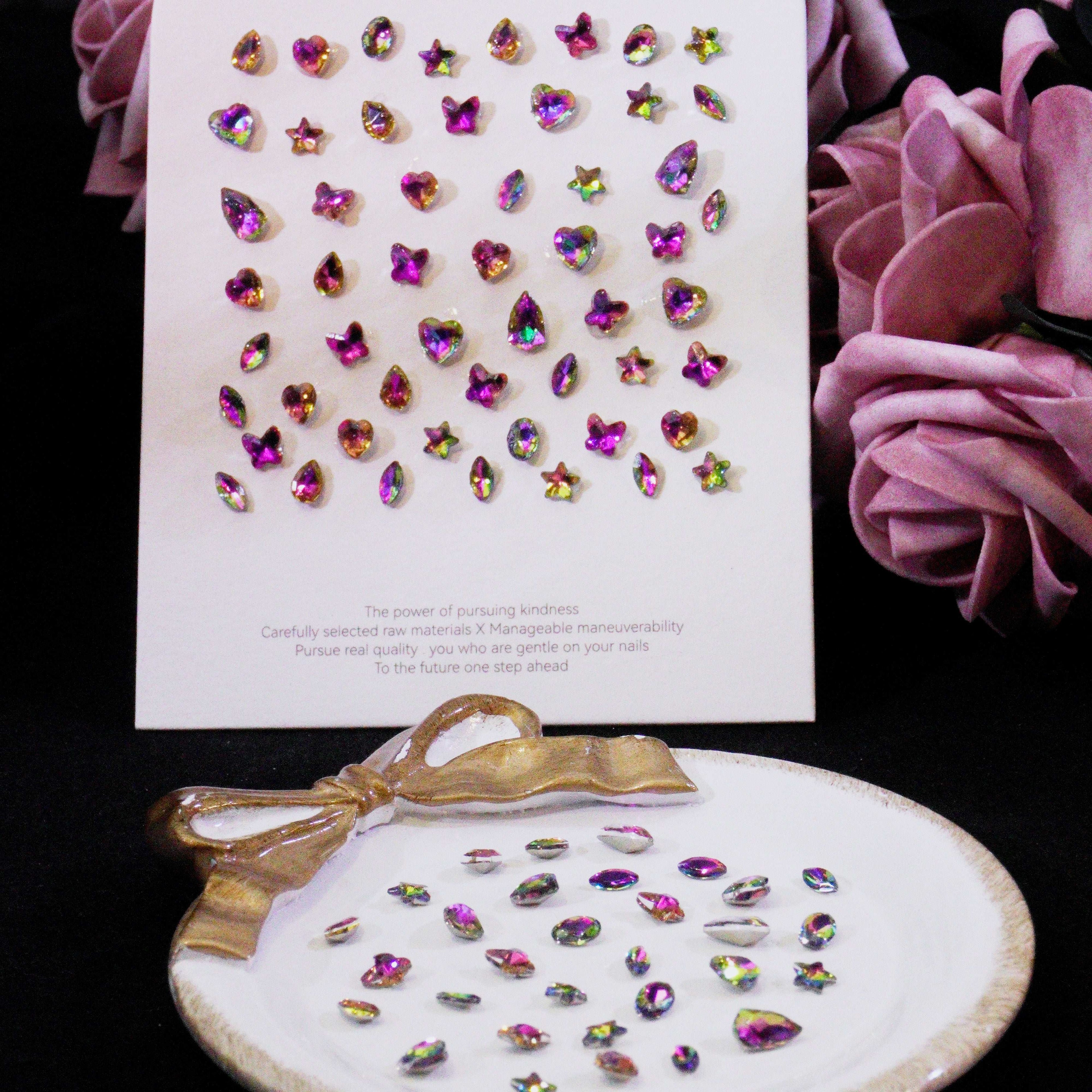 Sunset Sugar-Shine Shine DIY Glass Nail Charms