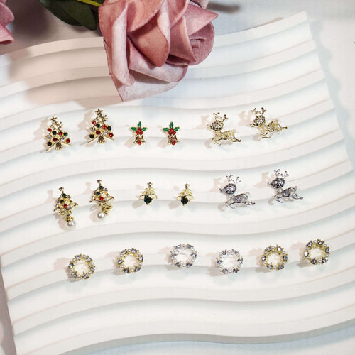 Christmas Greeting -Shine Shine DIY  Metal Alloy Nail Charms
