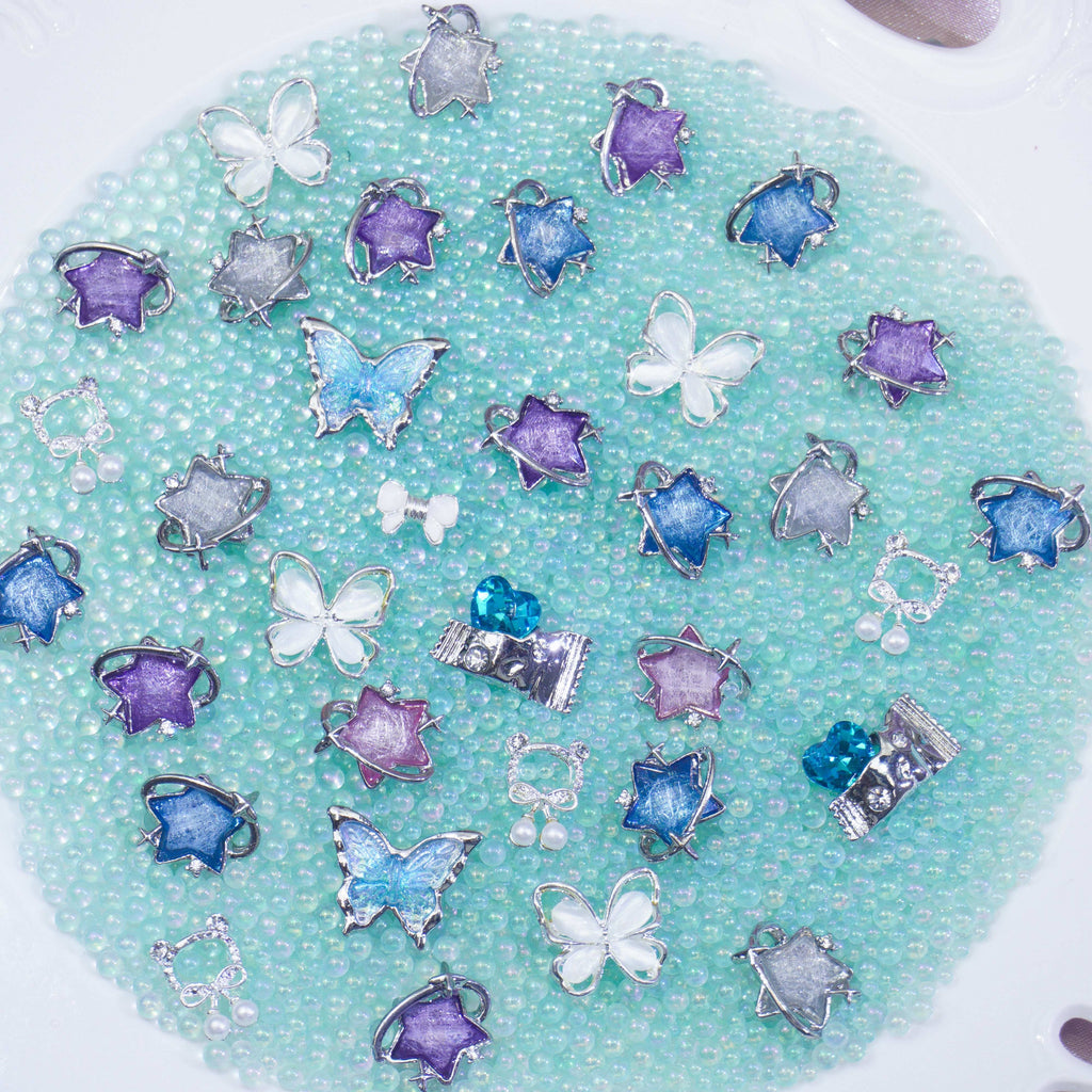Magic Star Dreams- Shine Shine DIY  Metal Nail Charms