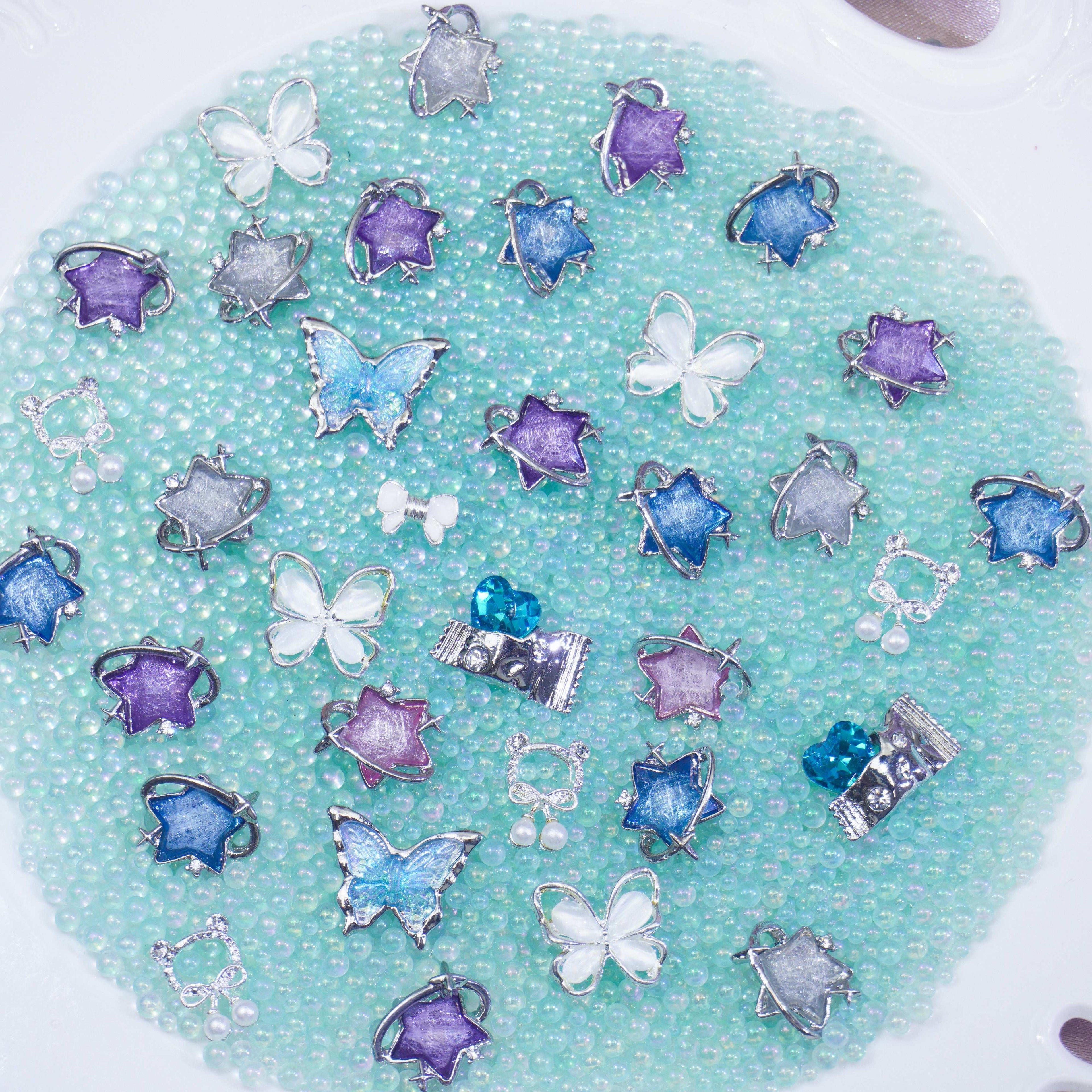 Magic Star Dreams- Shine Shine DIY  Metal Nail Charms