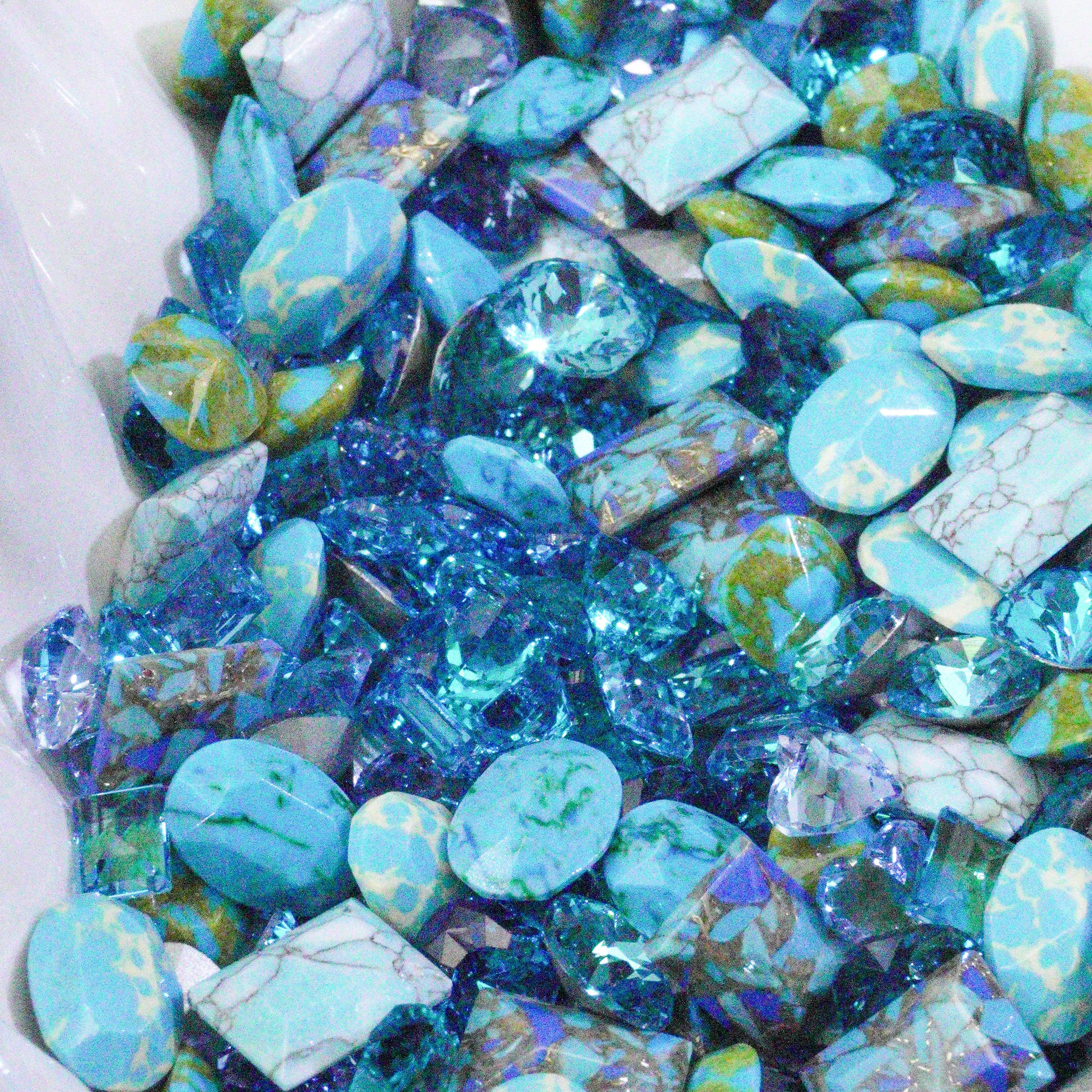 Blue Planet-Shine Shine k9 DIY Nail Charms