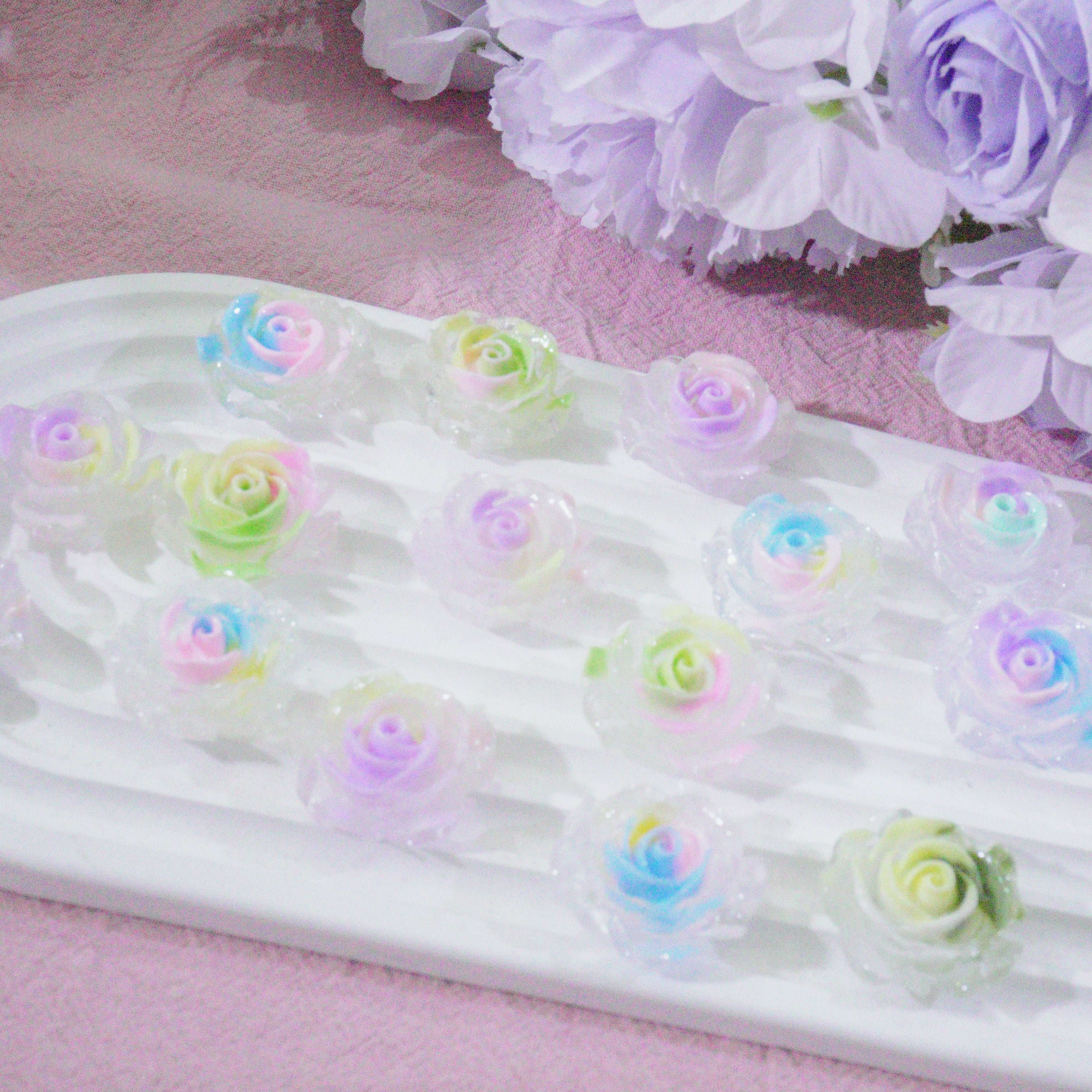 Vibrant Blossom - Shine Shine DIY Resin Nail Charms