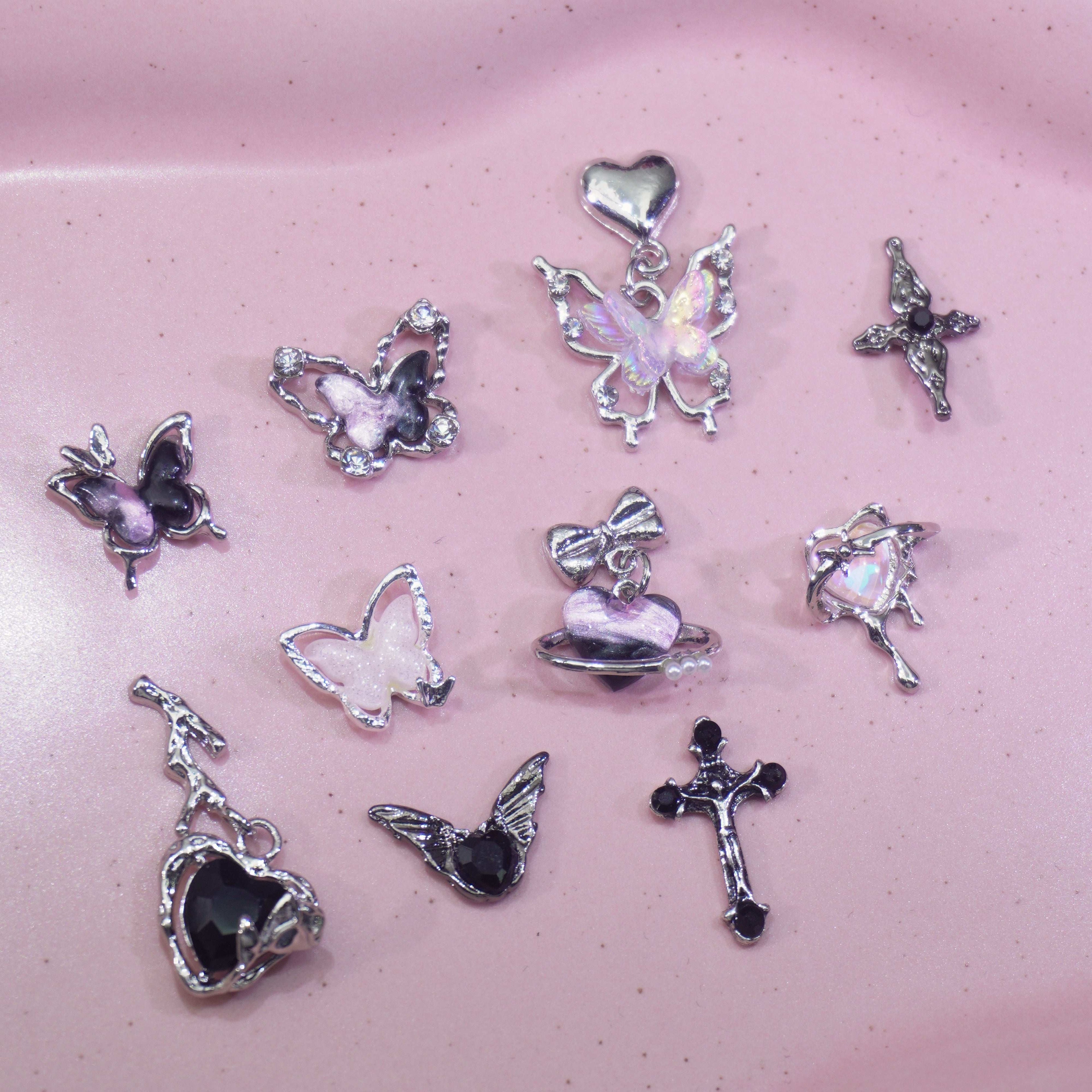 Astral Wings-Shine Shine DIY Metal Nail Charms