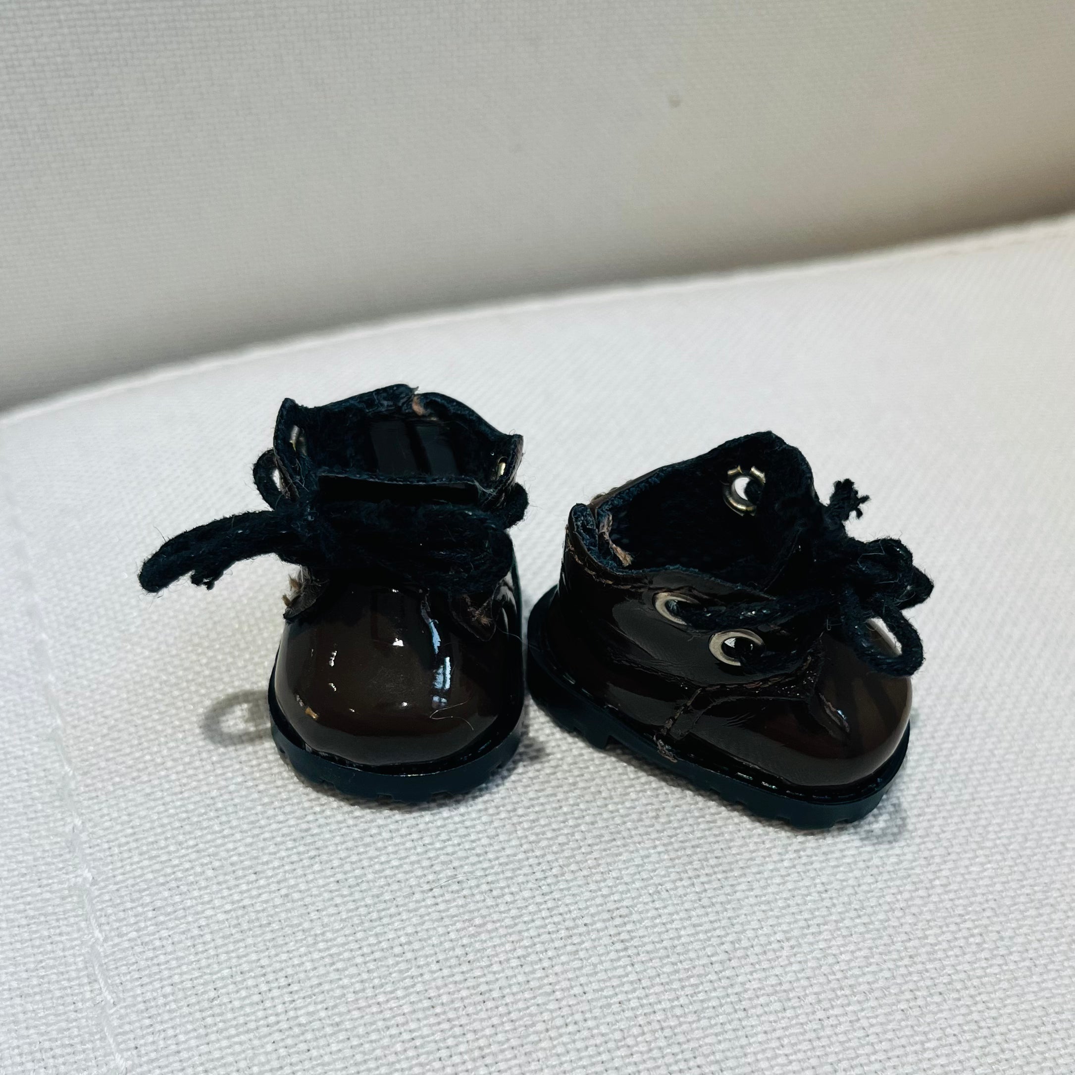 Pure Color Doll Shoes for 17cm Dolls (Labubu-Optimized Fit）