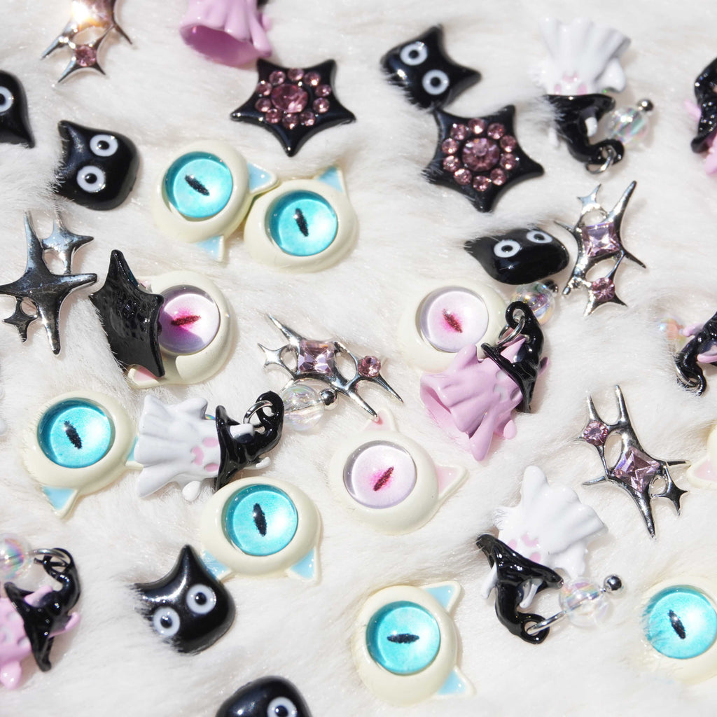 Trick or Treat -Shine Shine DIY Metal Nail Charms