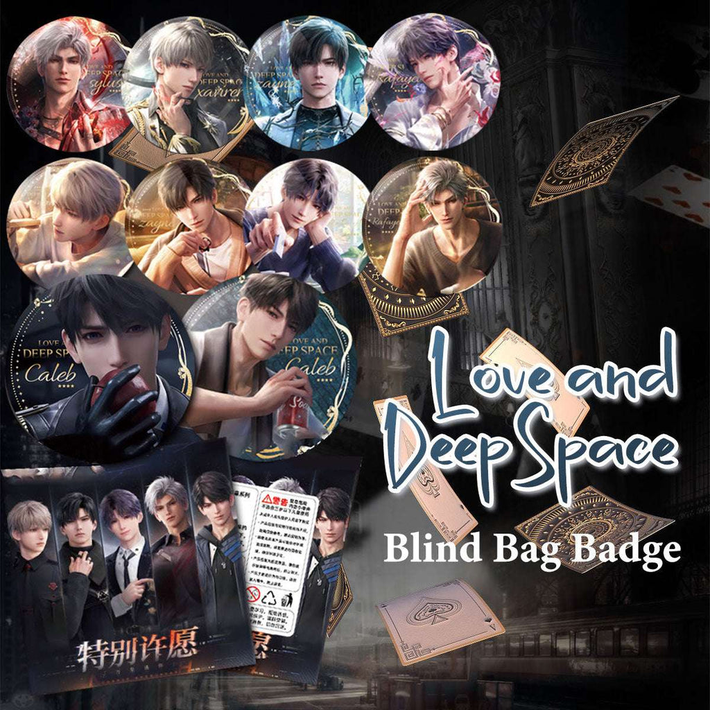 Love and Deepspace Blind Bag Badges
