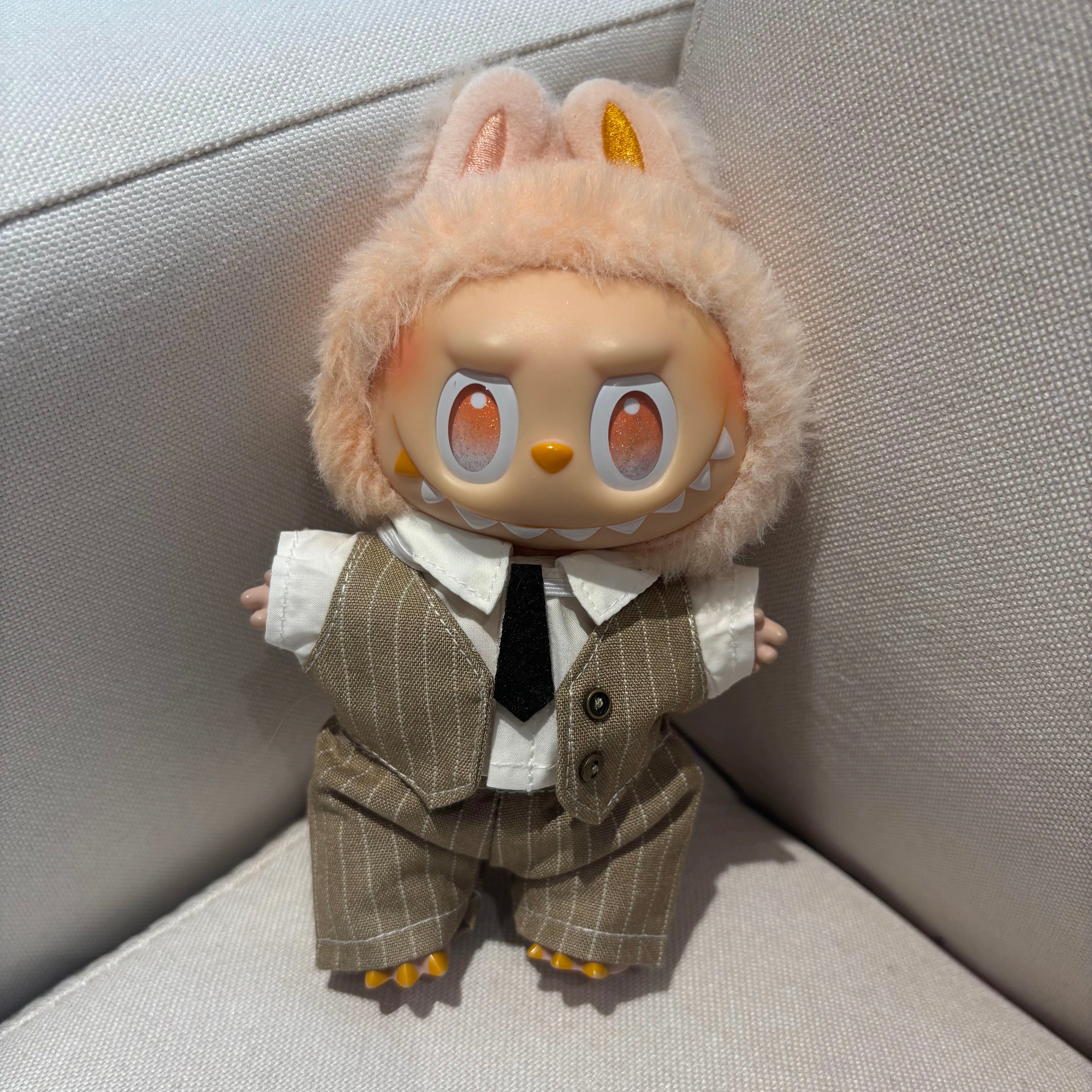 [WY-44]Charming Khakis set-for 17cm Dolls (Labubu-Optimized Fit)