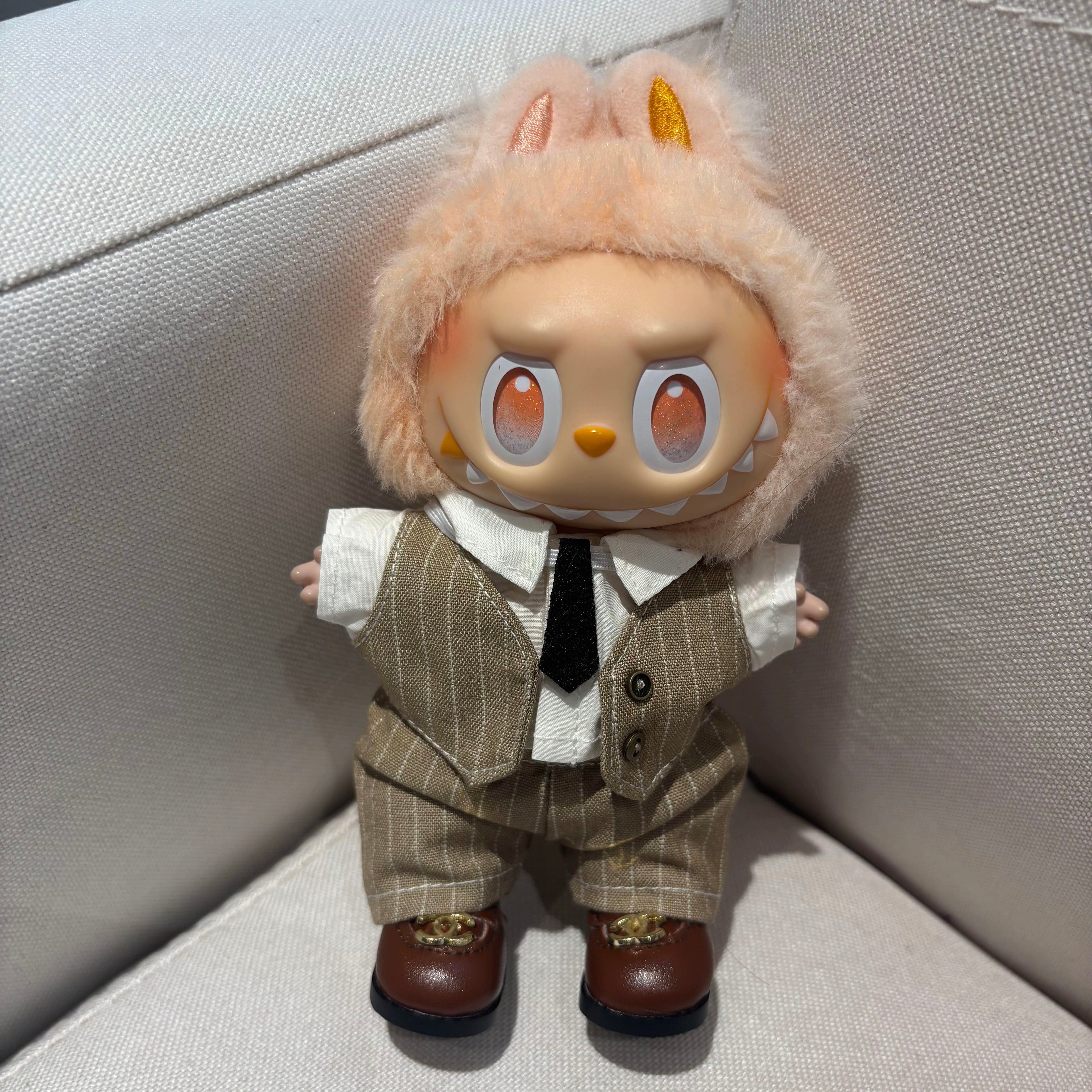 [WY-44]Charming Khakis set-for 17cm Dolls (Labubu-Optimized Fit)