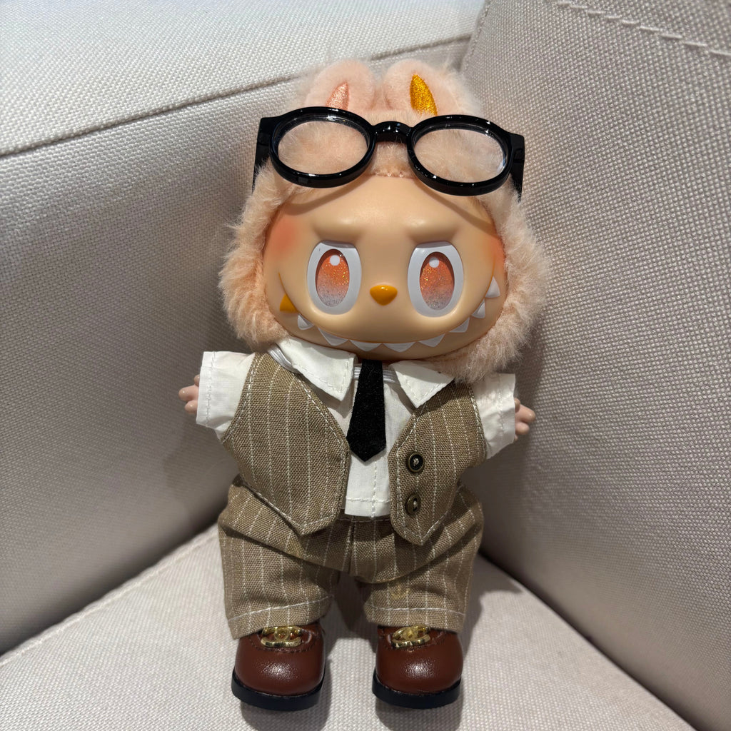 [WY-44]Charming Khakis set-for 17cm Dolls (Labubu-Optimized Fit)