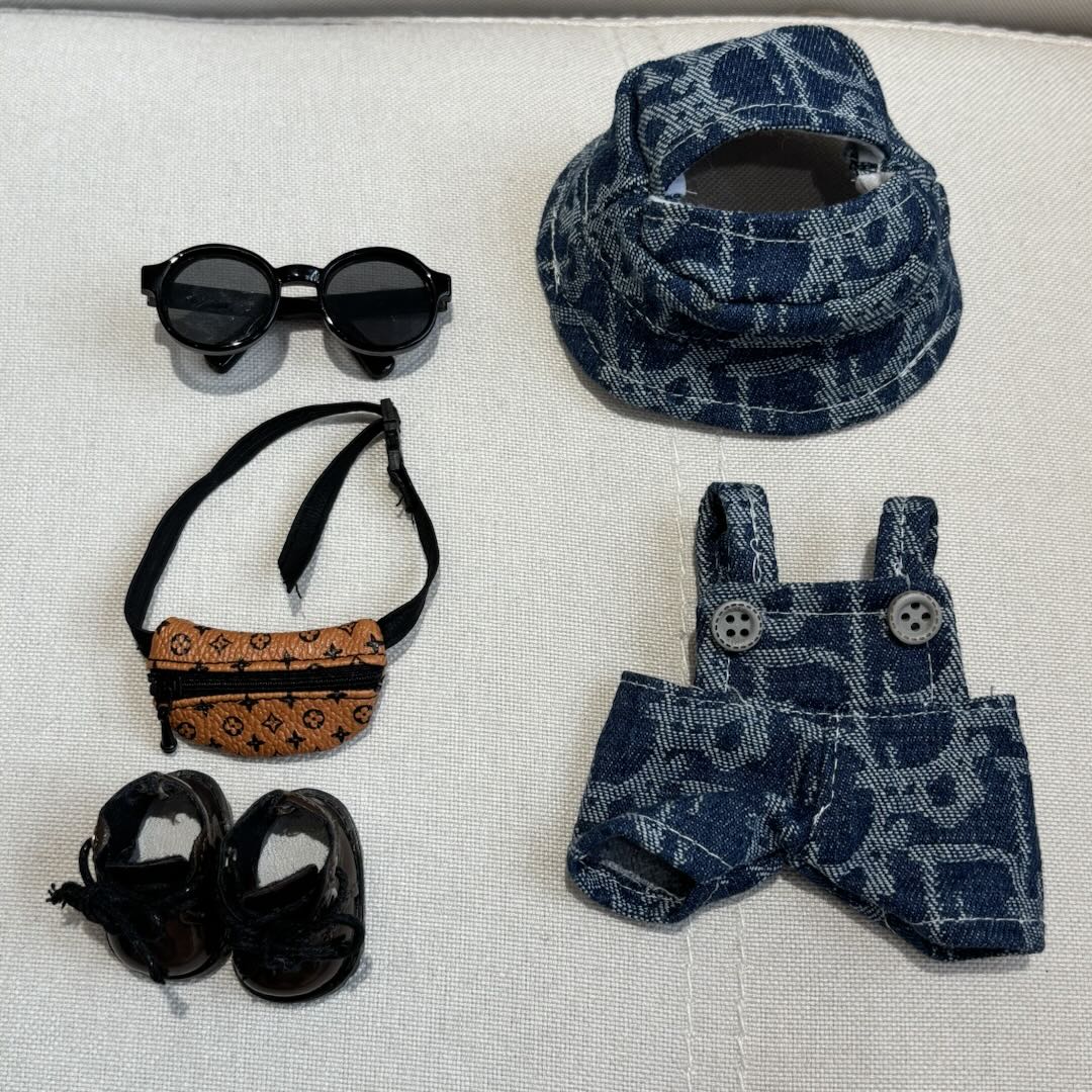 [WY-49]Honey Hems set-for 17cm Dolls (Labubu-Optimized Fit)