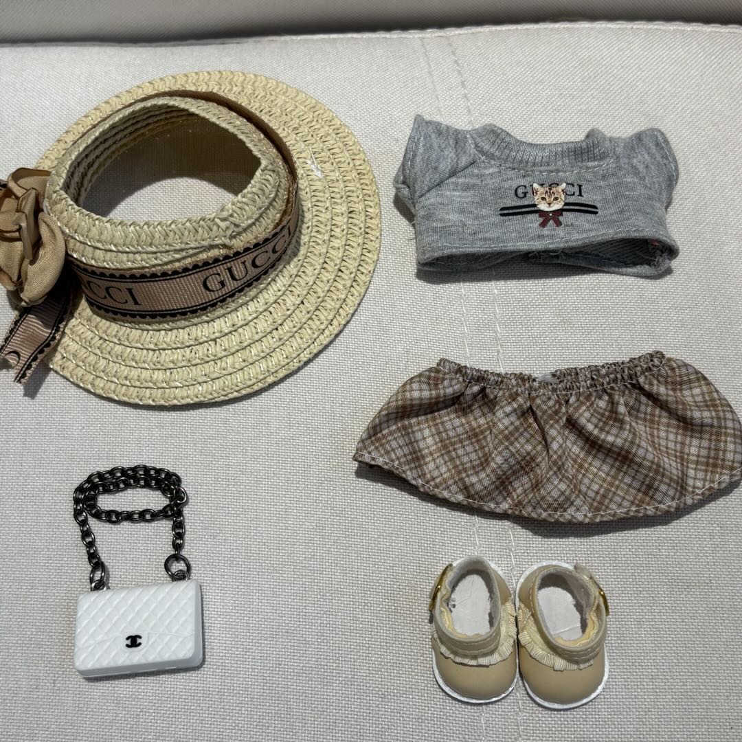 [WY-50]Cherry Luxe set-for 17cm Dolls (Labubu-Optimized Fit)