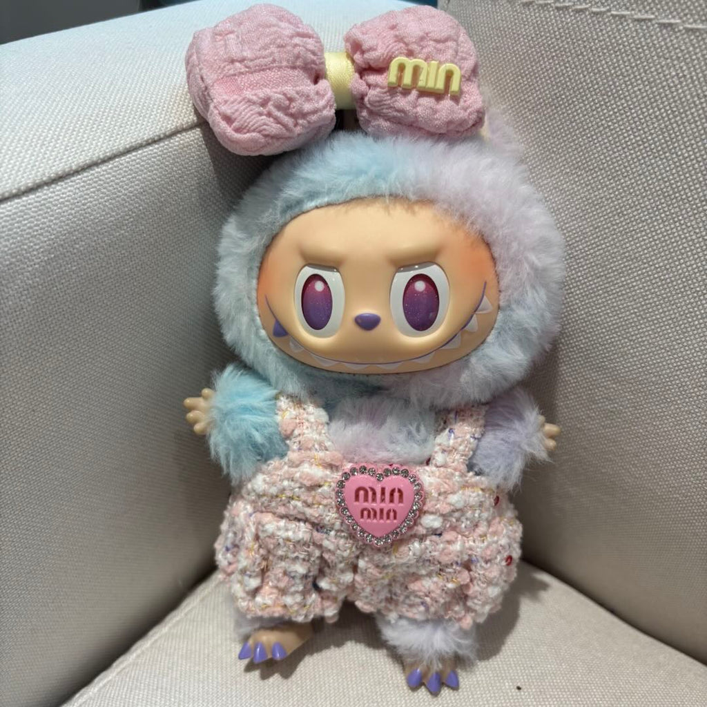 [WY-51]Pink Puff set-for 17cm Dolls (Labubu-Optimized Fit)