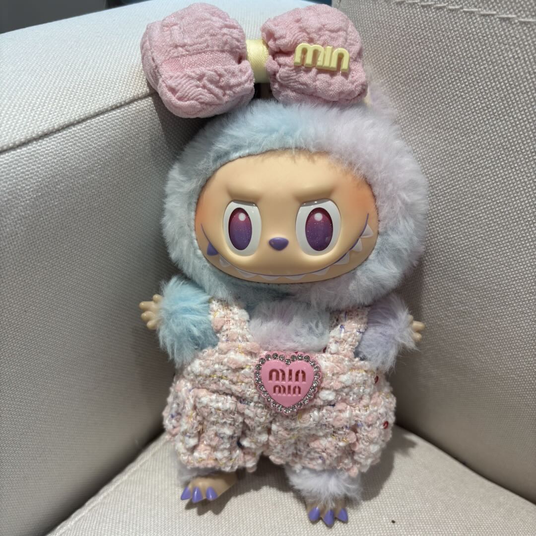 [WY-51]Pink Puff set-for 17cm Dolls (Labubu-Optimized Fit)