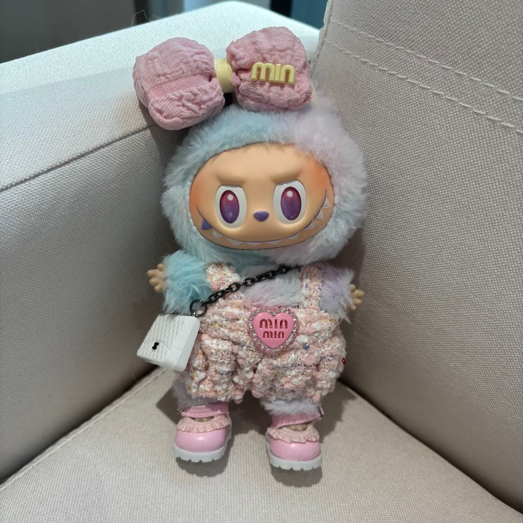 [WY-51]Pink Puff set-for 17cm Dolls (Labubu-Optimized Fit)