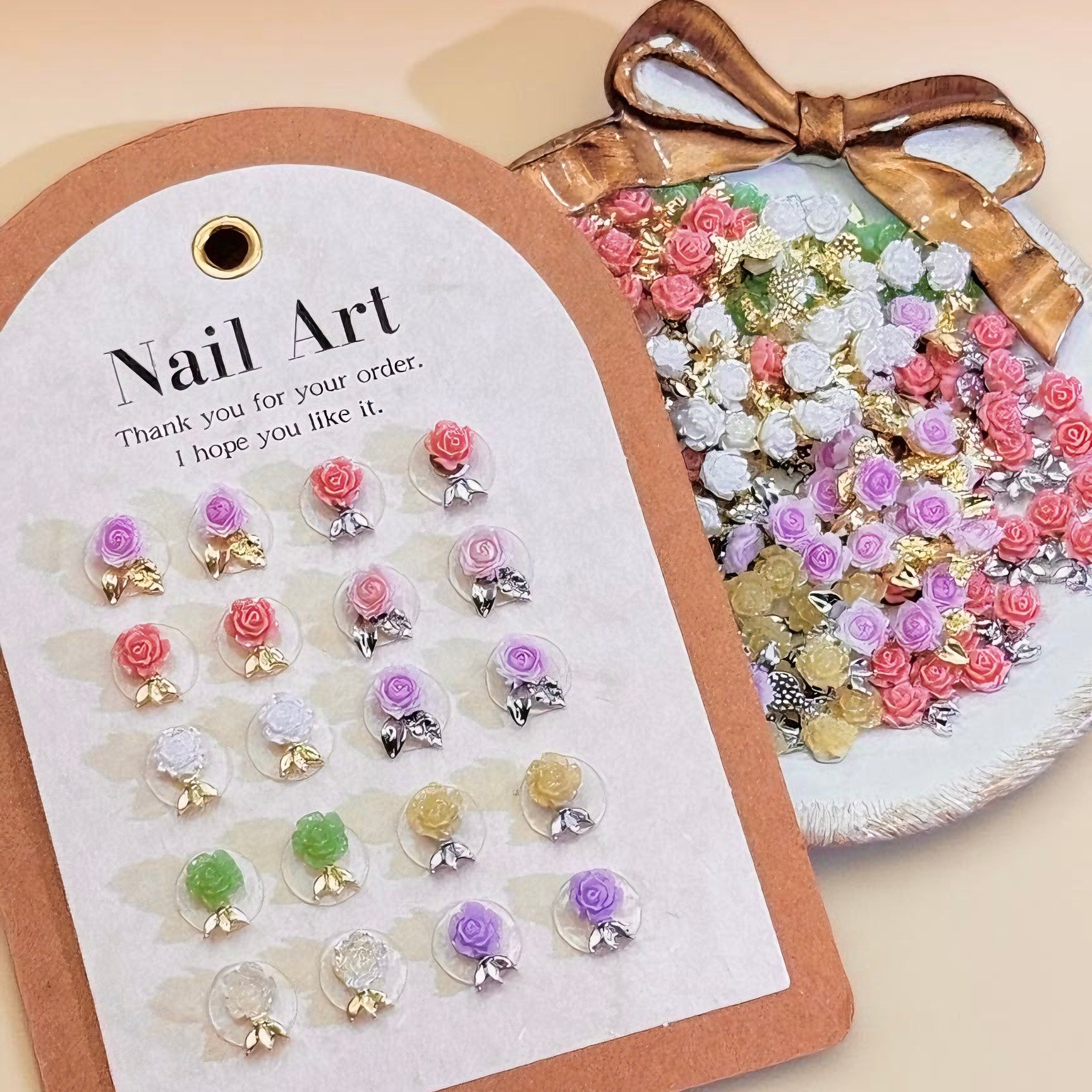Garden Glow-Shine Shine DIY Metal Nail Charms
