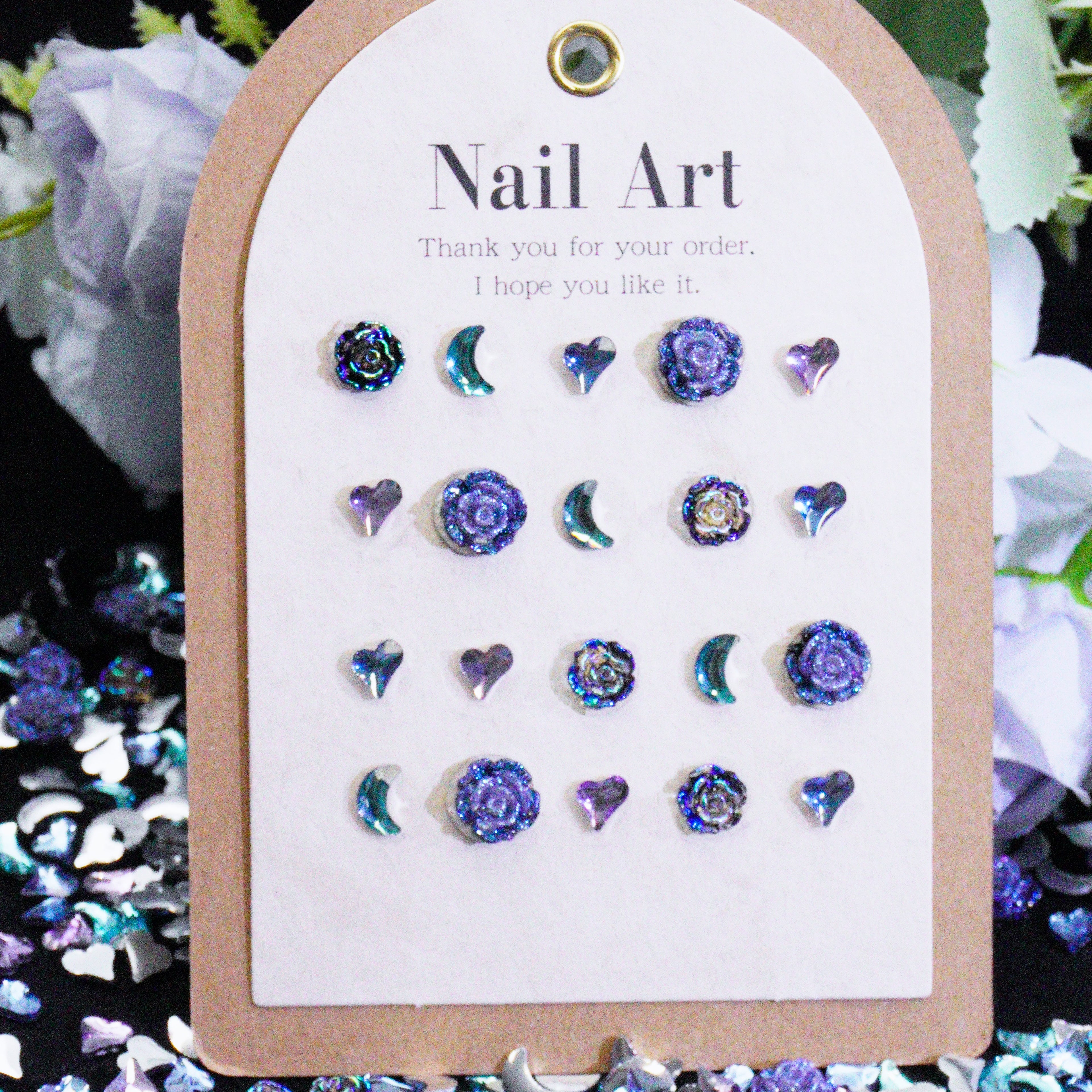 [SALE]Dazzle Moon-Shine Shine DIY Resin Nail Charms