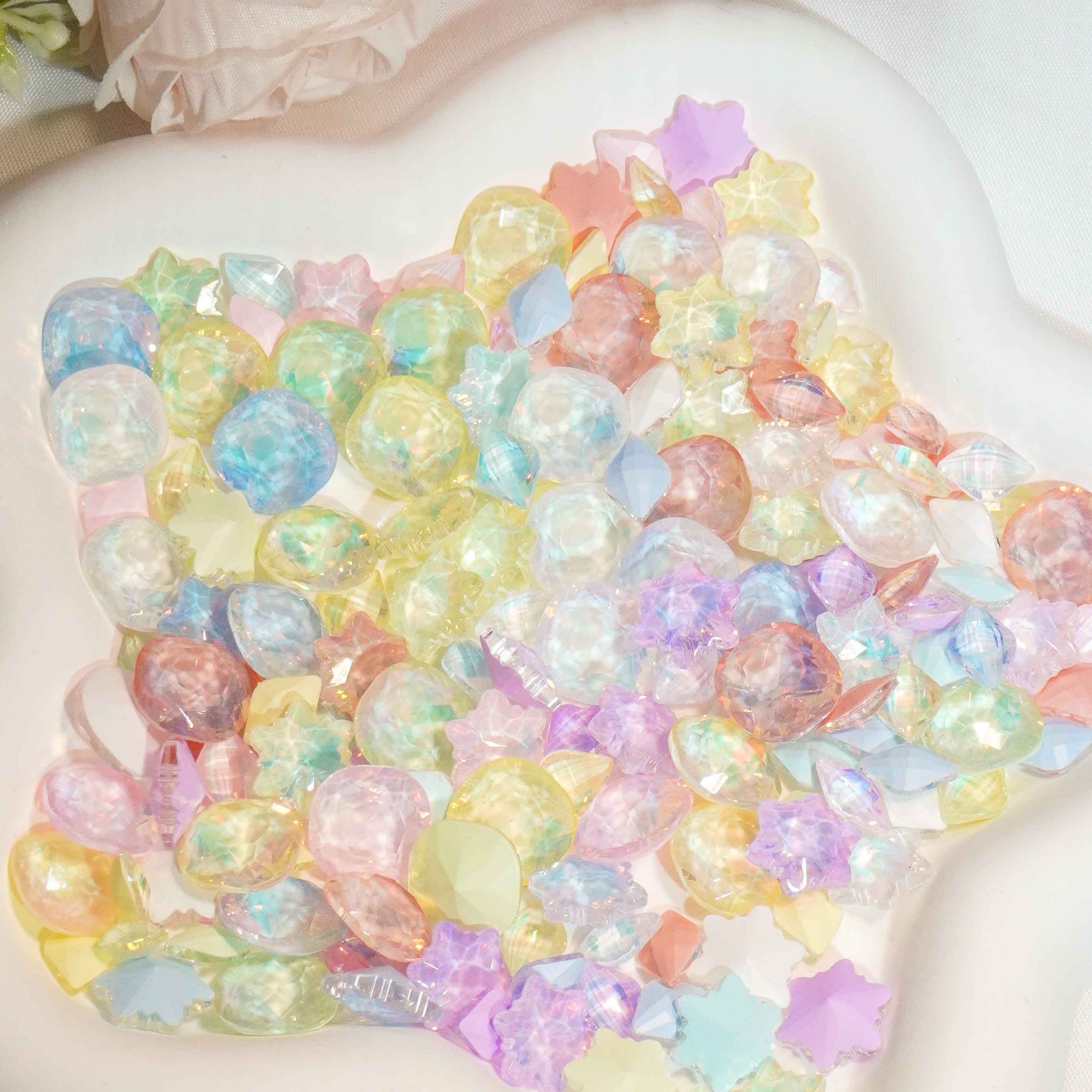 Caramel Macaron-Shine Shine DIY Nails/Charms