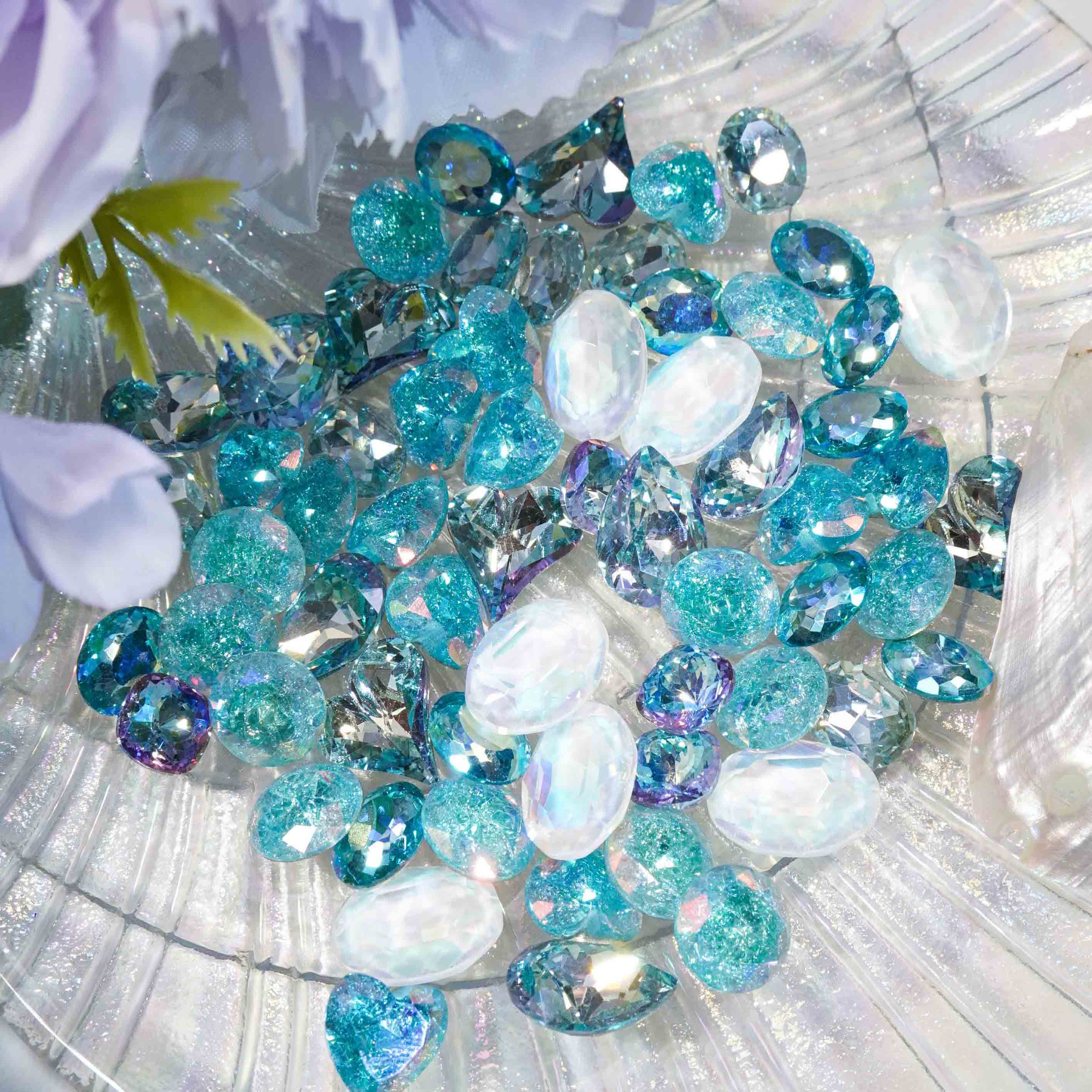 Ocean Breeze-Shine Shine DIY K9 Nails/Charms
