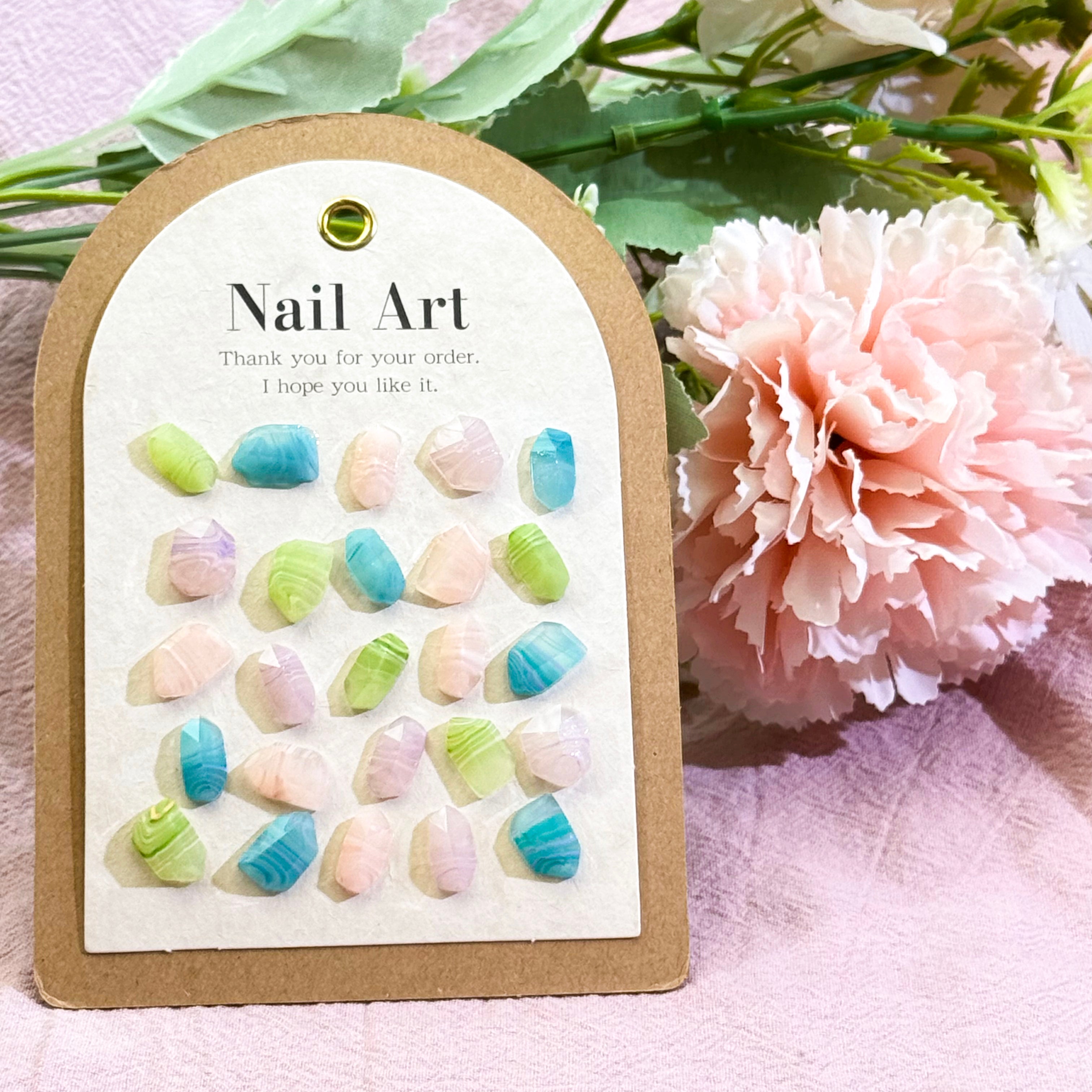 Rainbow Sparkles-Shine Shine DIY Glass Nail Charms