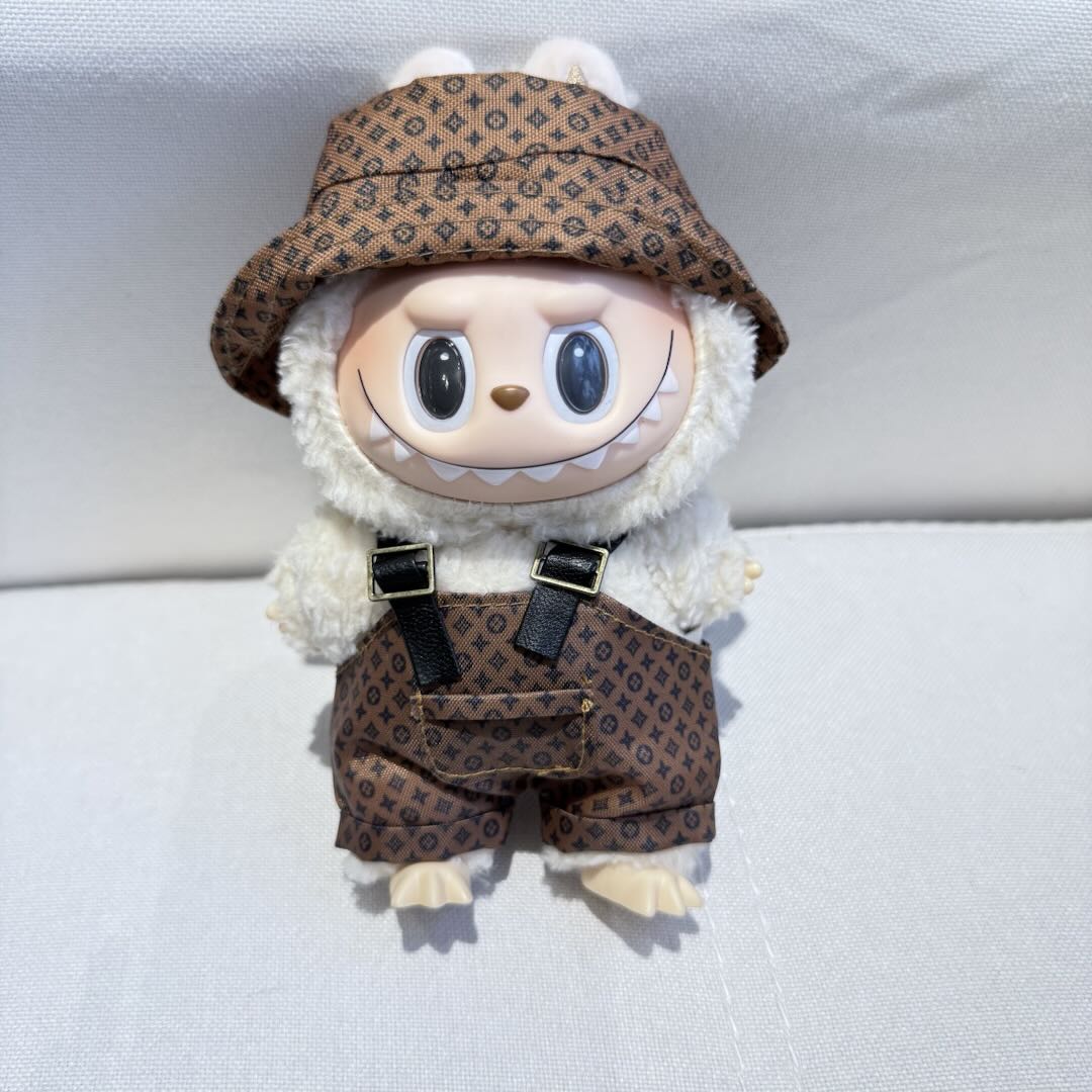 [WY-35]LU Leather set-for 17cm Dolls (Labubu-Optimized Fit）