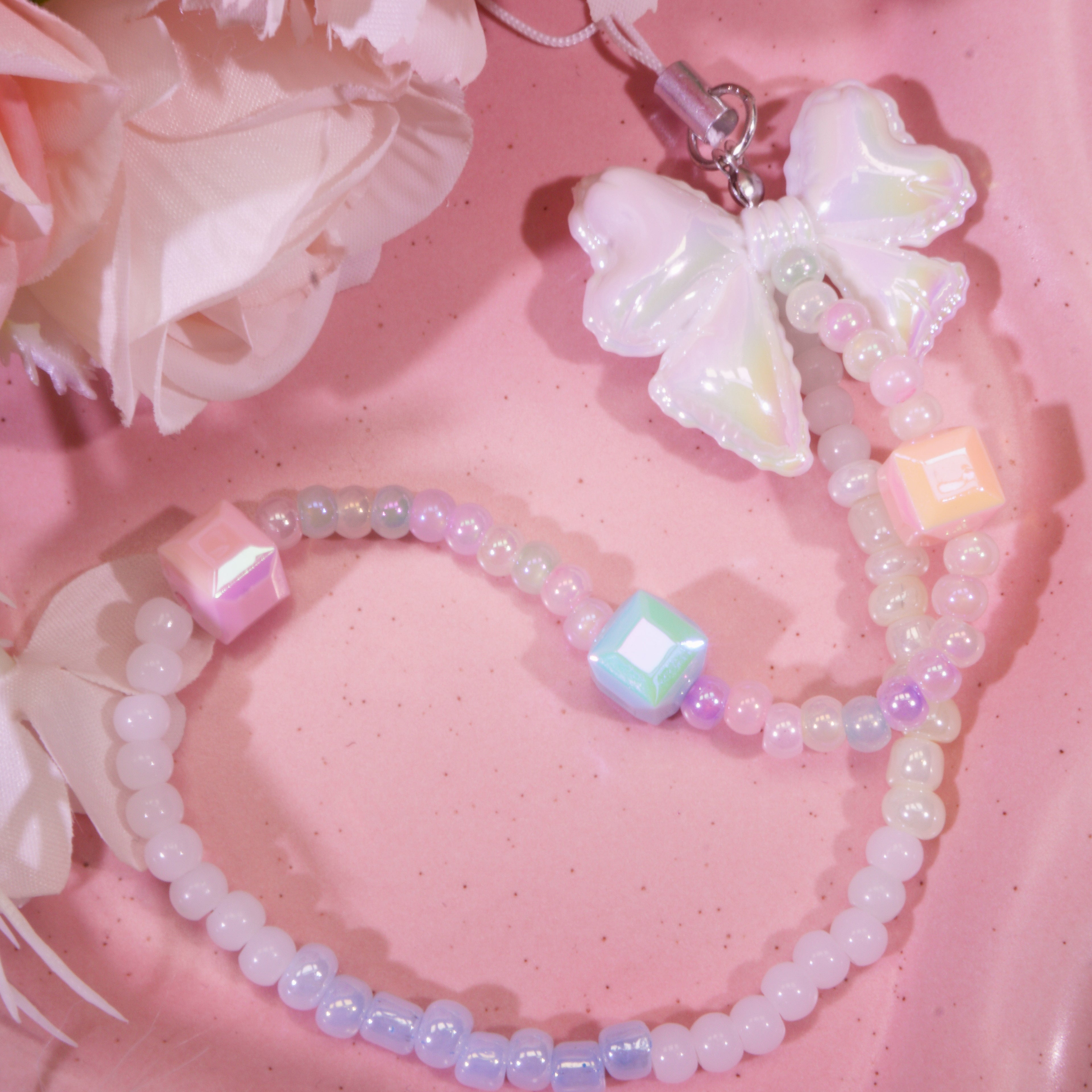 Sueños de arcoíris - Kit de correa para teléfono DIY