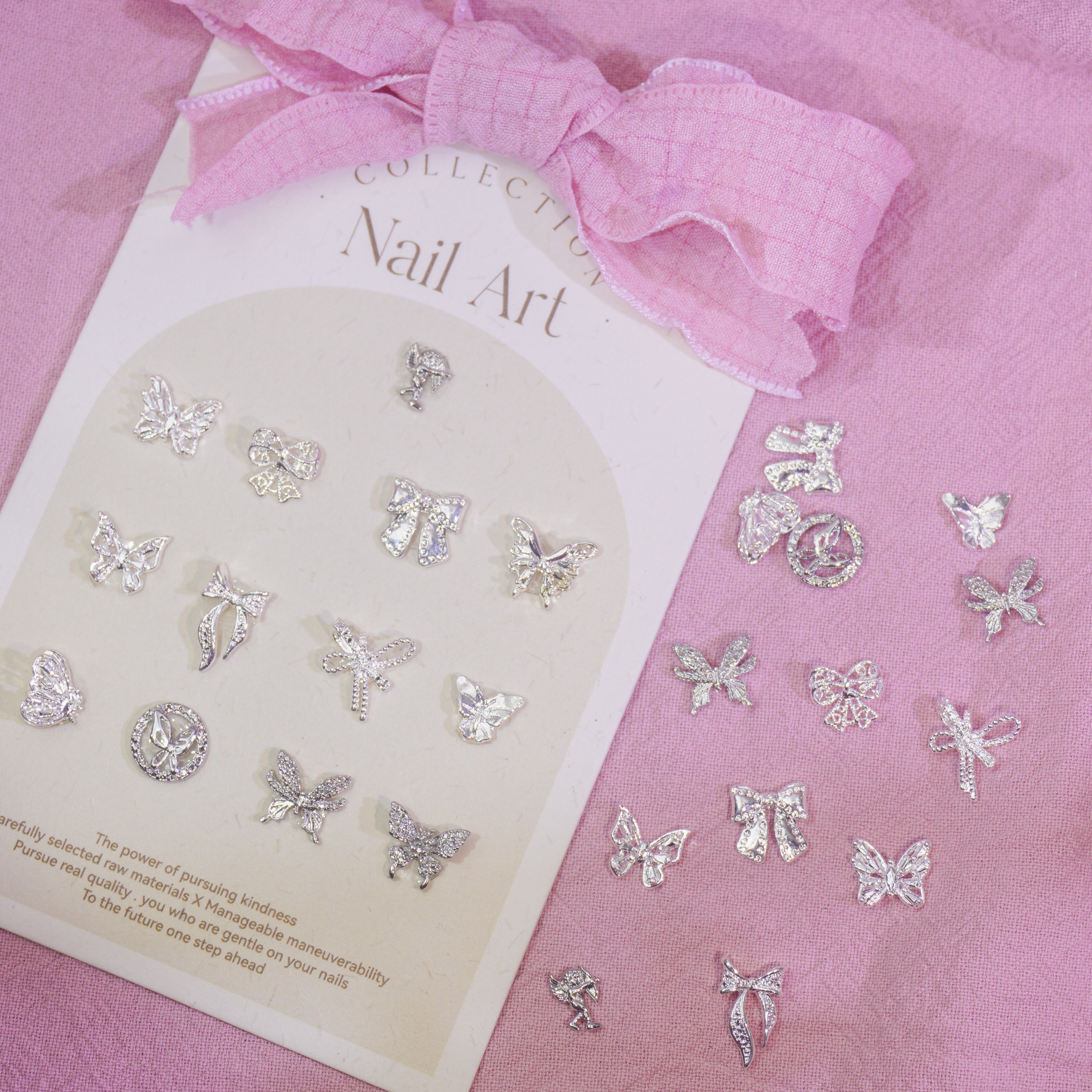 Moonlit Butterfly-Shine Shine DIY Metal Nail Charms