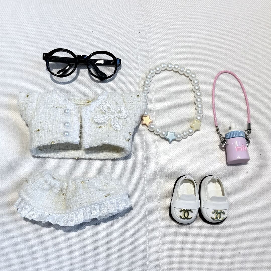 [WY-63]Cotton Kiss Set-for 17cm Dolls (Labubu-Optimized Fit)